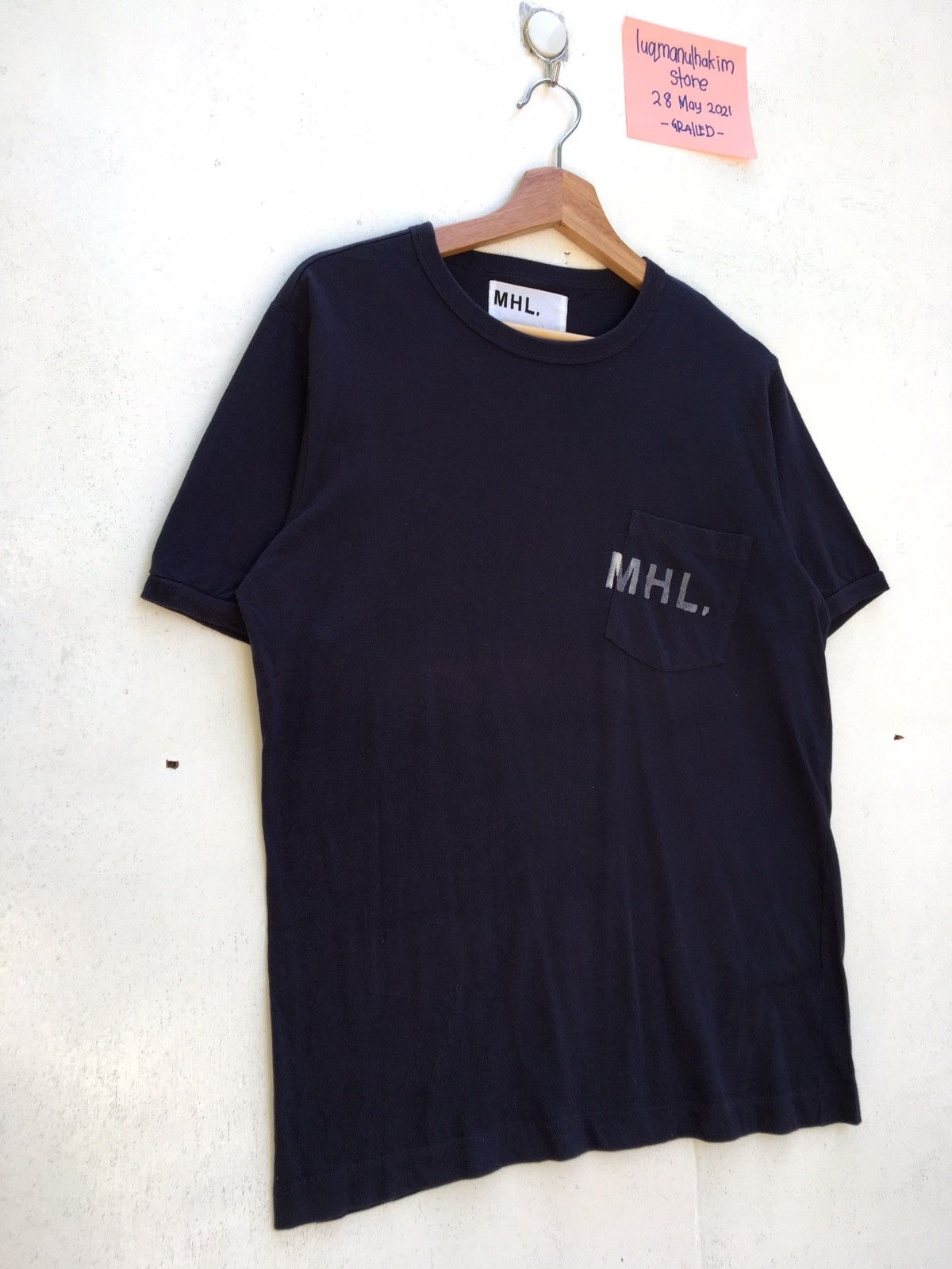 Margaret Howell Vintage Margaret Howell Big Logo Pocket Tee Size US M / EU 48-50 / 2 - 3 Thumbnail