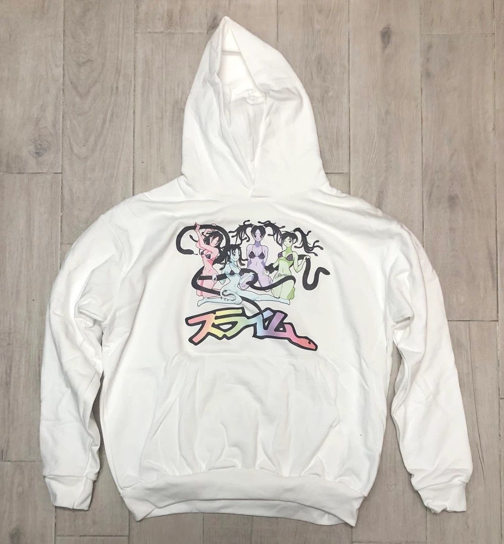 Siberia Hills Siberia Hills Slime Anime PG-13 White Hoodie Size US XL / EU 56 / 4 - 1 Thumbnail