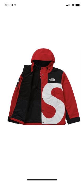 Supreme Supreme/The North Face S Logo Mountain Jacket Red | Grailed