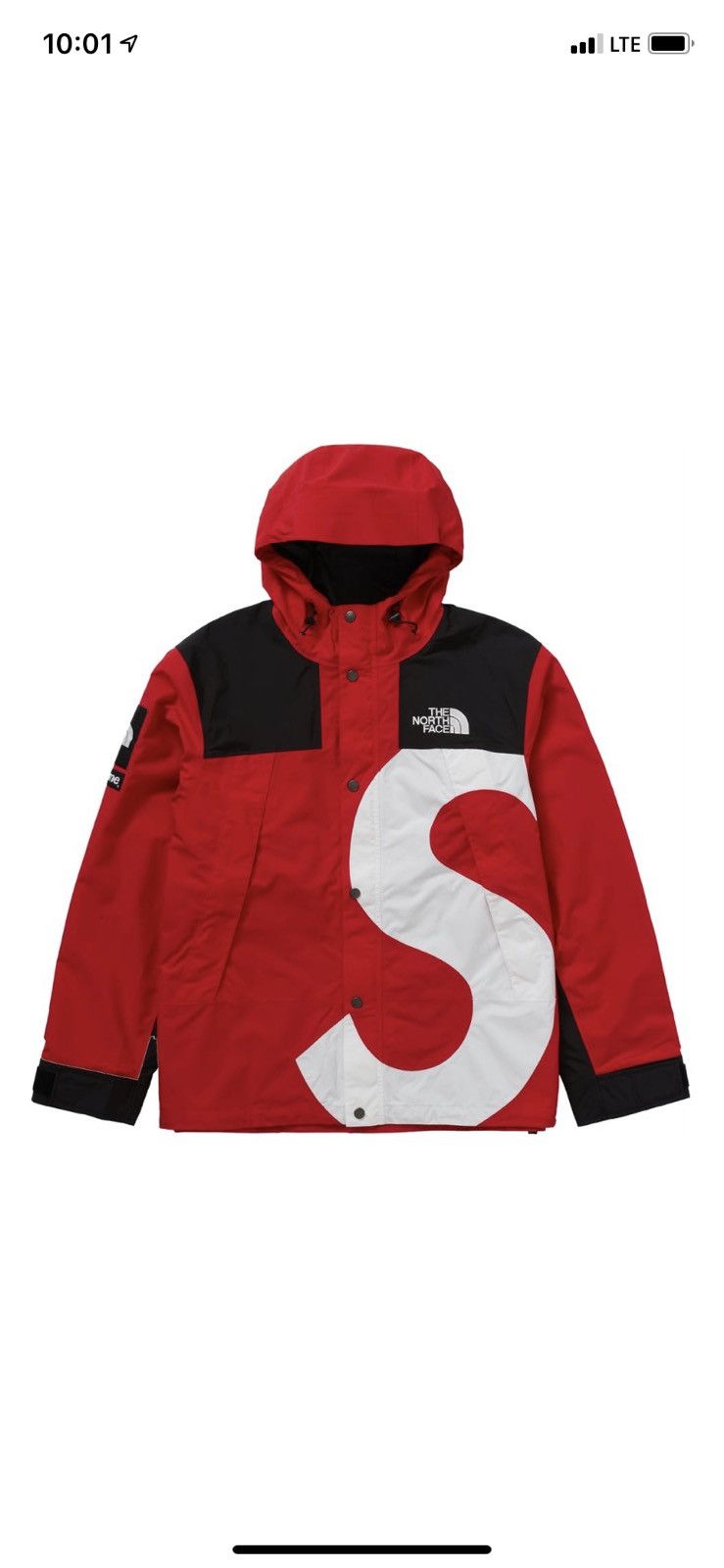 Supreme Supreme/The North Face S Logo Mountain Jacket Red | Grailed