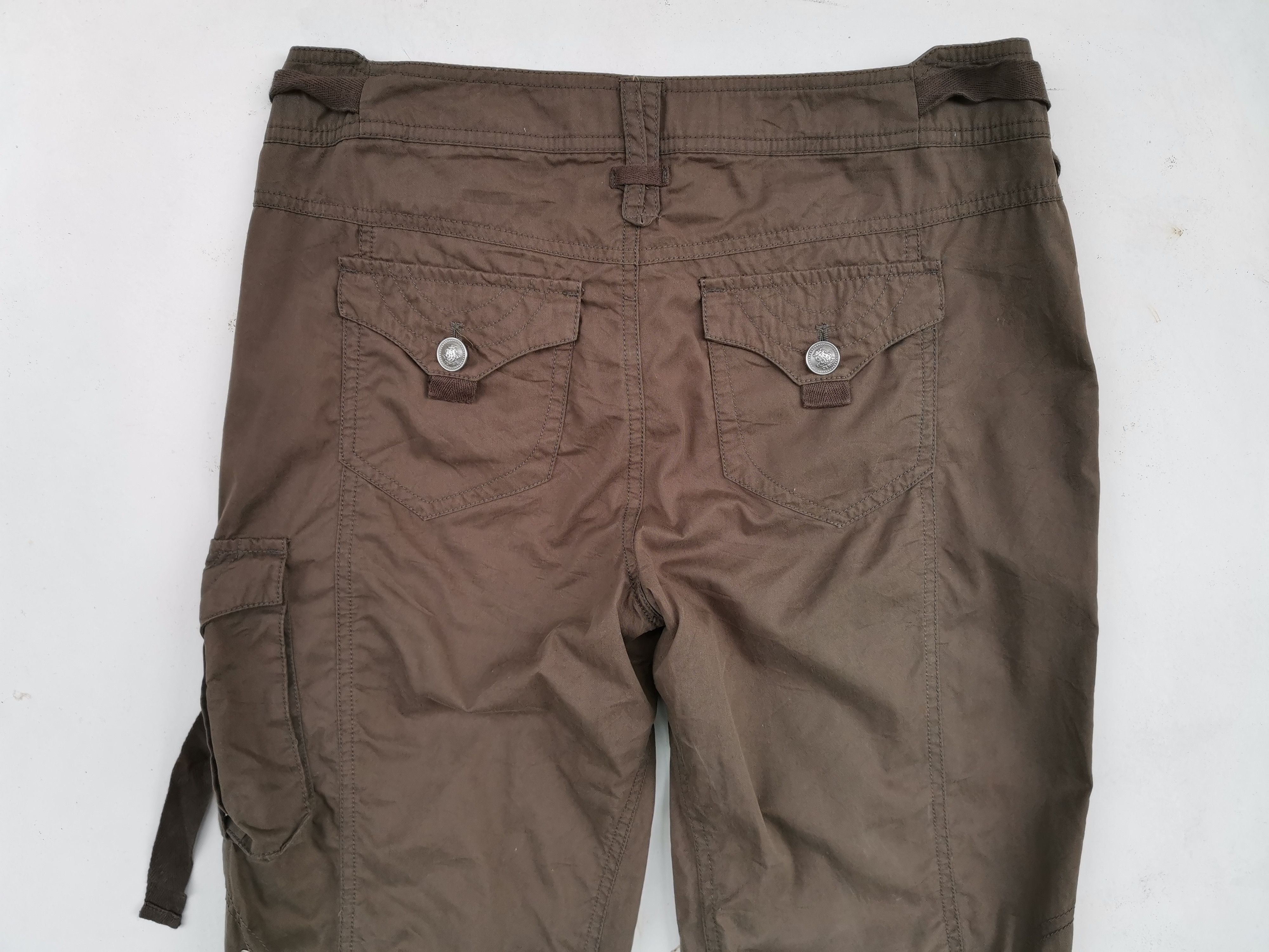 Japanese Brand Rare Cir!de Tactical Cargo Multipocket Three Quarter Pants Size US 31 - 6 Thumbnail