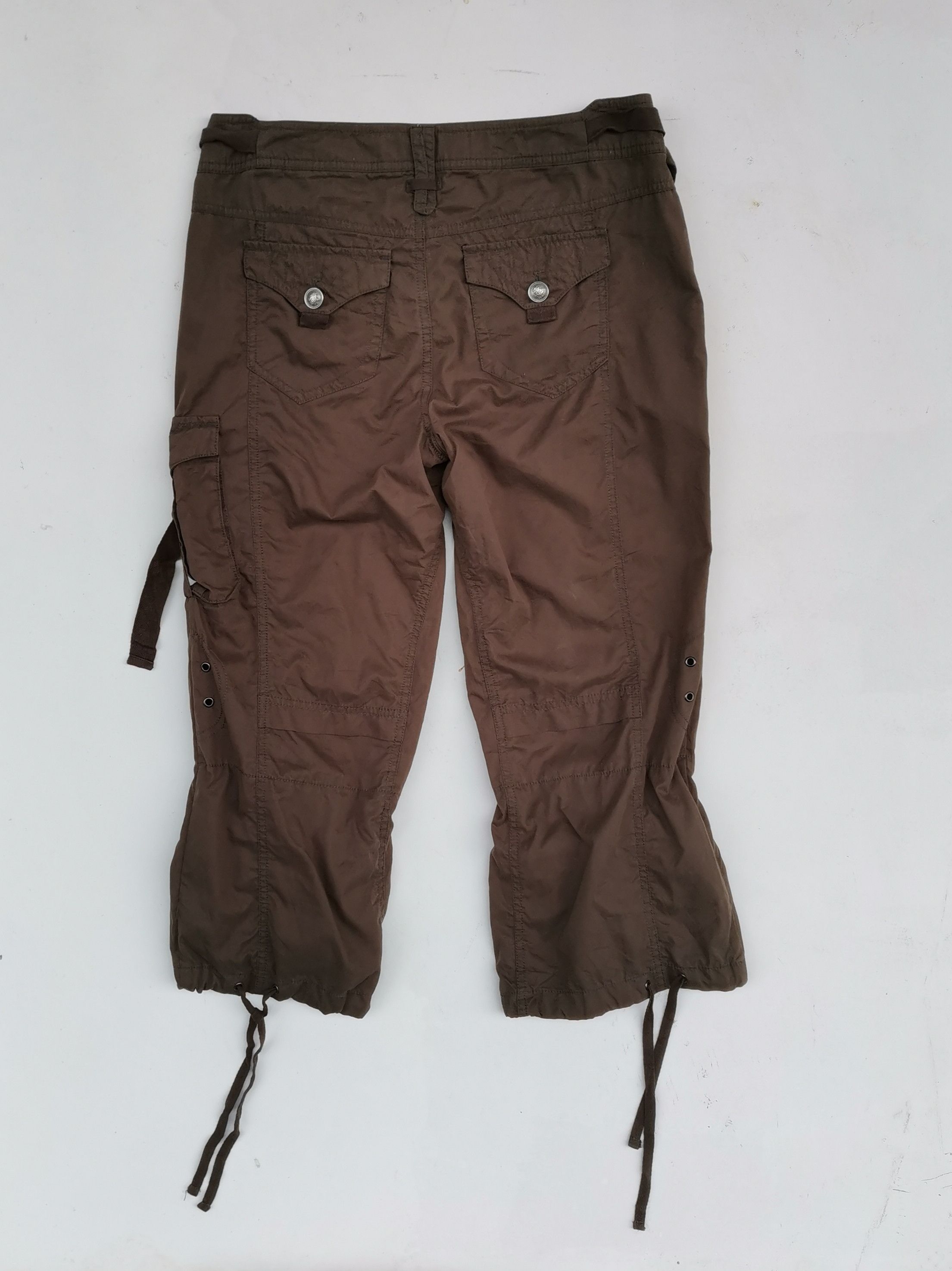 Japanese Brand Rare Cir!de Tactical Cargo Multipocket Three Quarter Pants Size US 31 - 7 Thumbnail