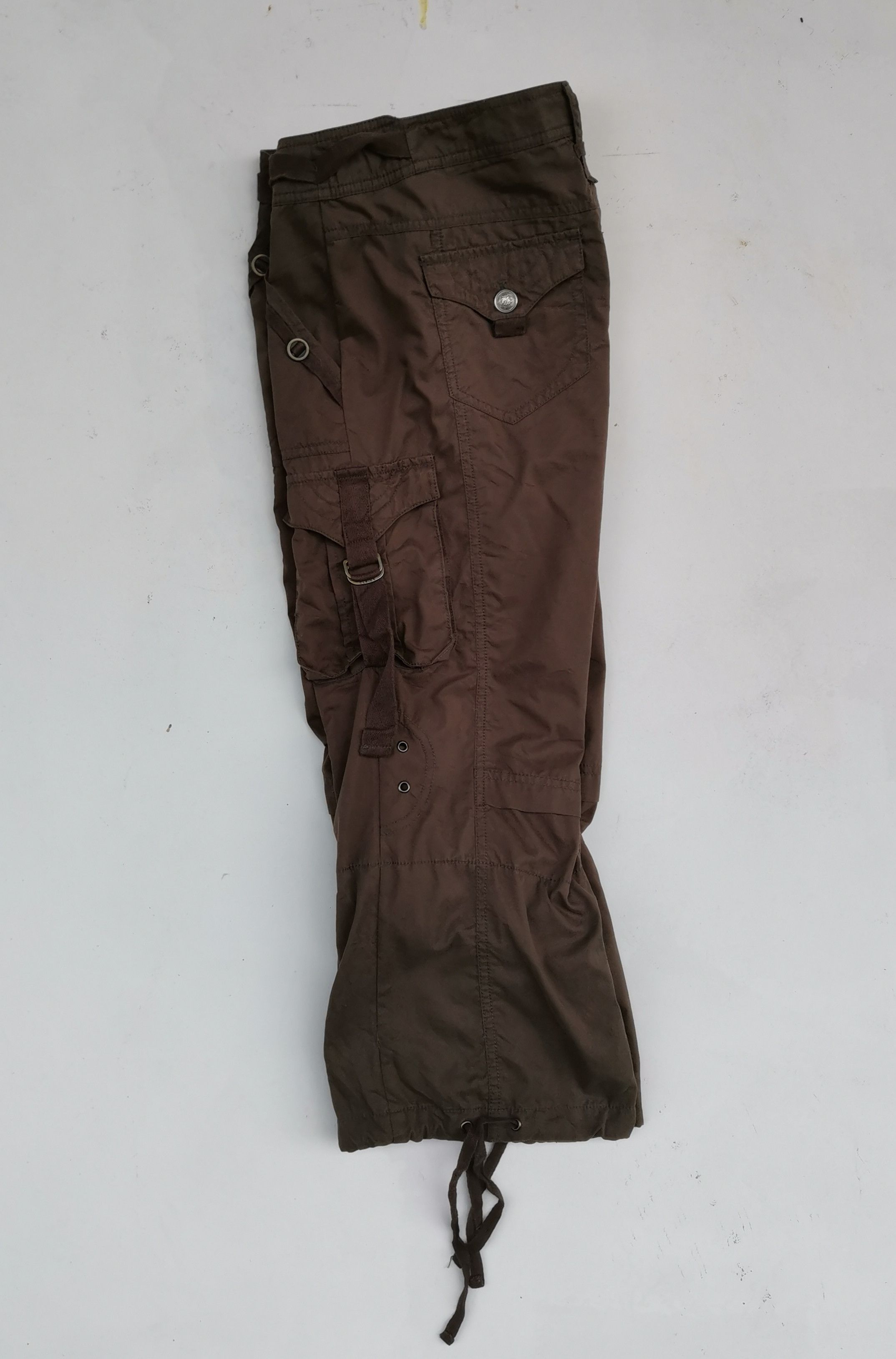 Japanese Brand Rare Cir!de Tactical Cargo Multipocket Three Quarter Pants Size US 31 - 5 Thumbnail