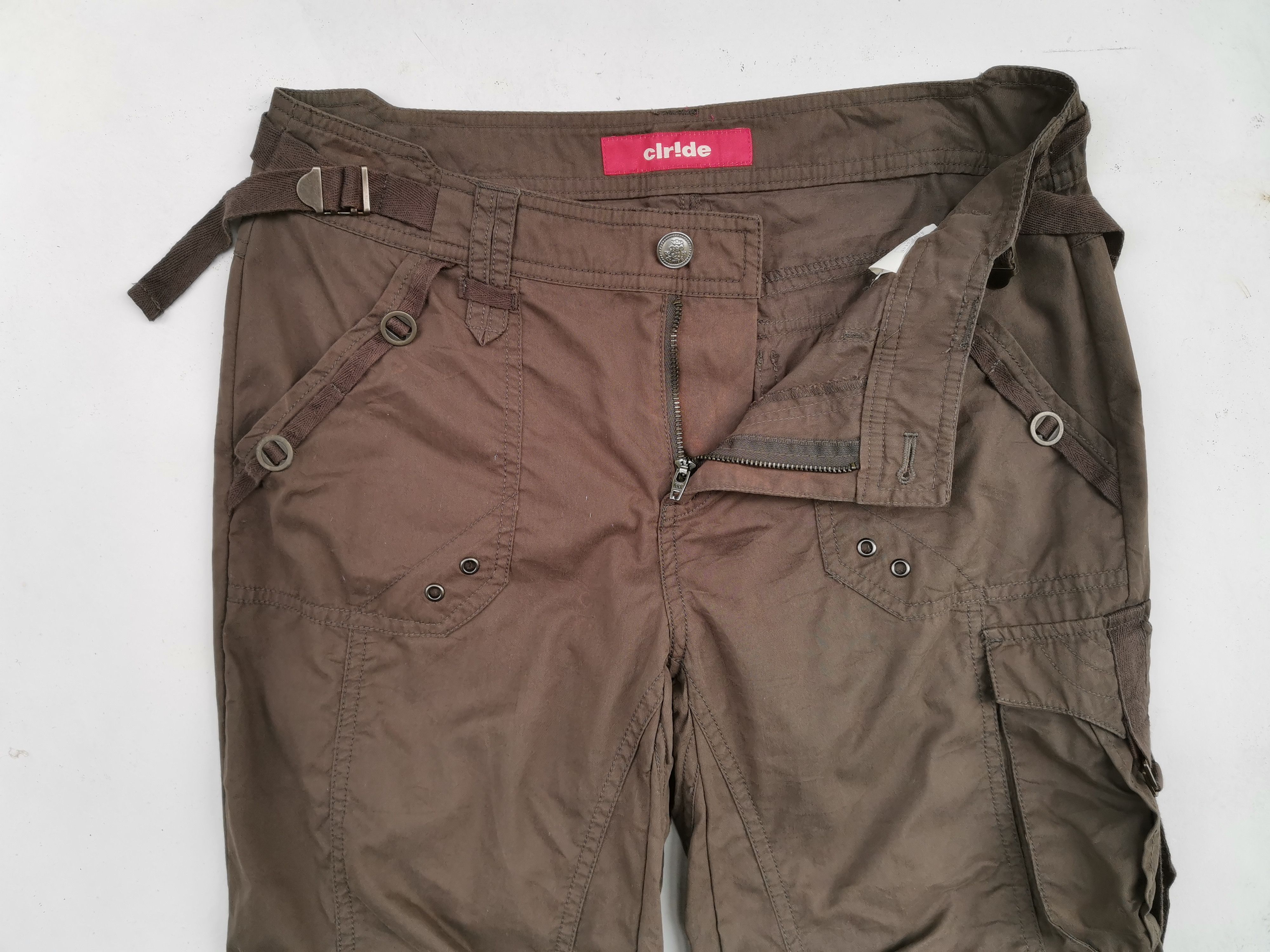 Japanese Brand Rare Cir!de Tactical Cargo Multipocket Three Quarter Pants Size US 31 - 8 Thumbnail