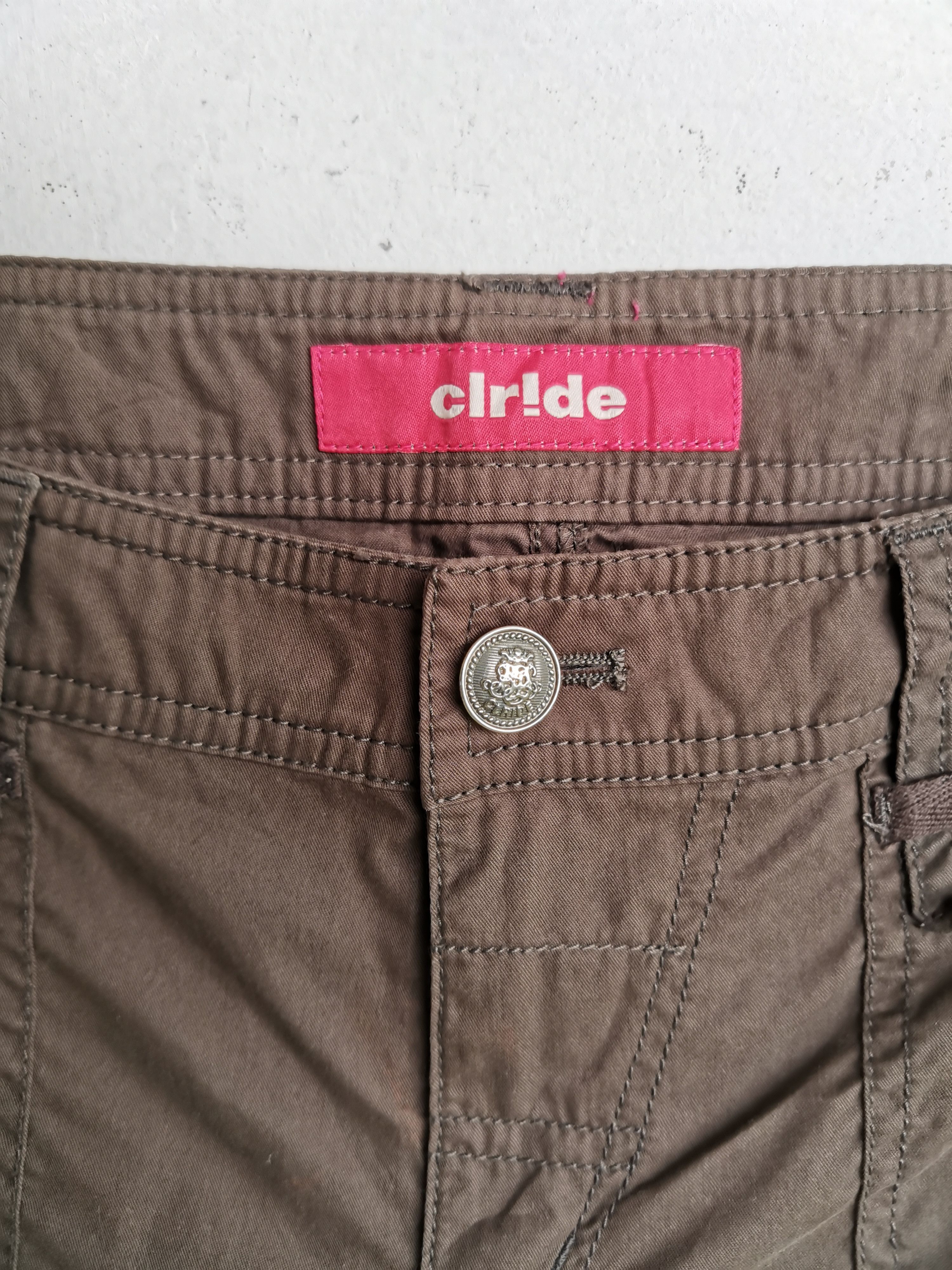 Japanese Brand Rare Cir!de Tactical Cargo Multipocket Three Quarter Pants Size US 31 - 9 Thumbnail