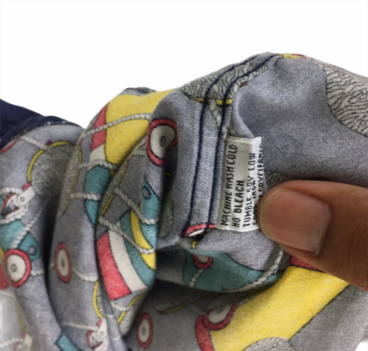 Christian Dior Monsieur × Vintage Pulley Overprint Rayon Shirt Christian Dior Monsieur Size US M / EU 48-50 / 2 - 4 Thumbnail