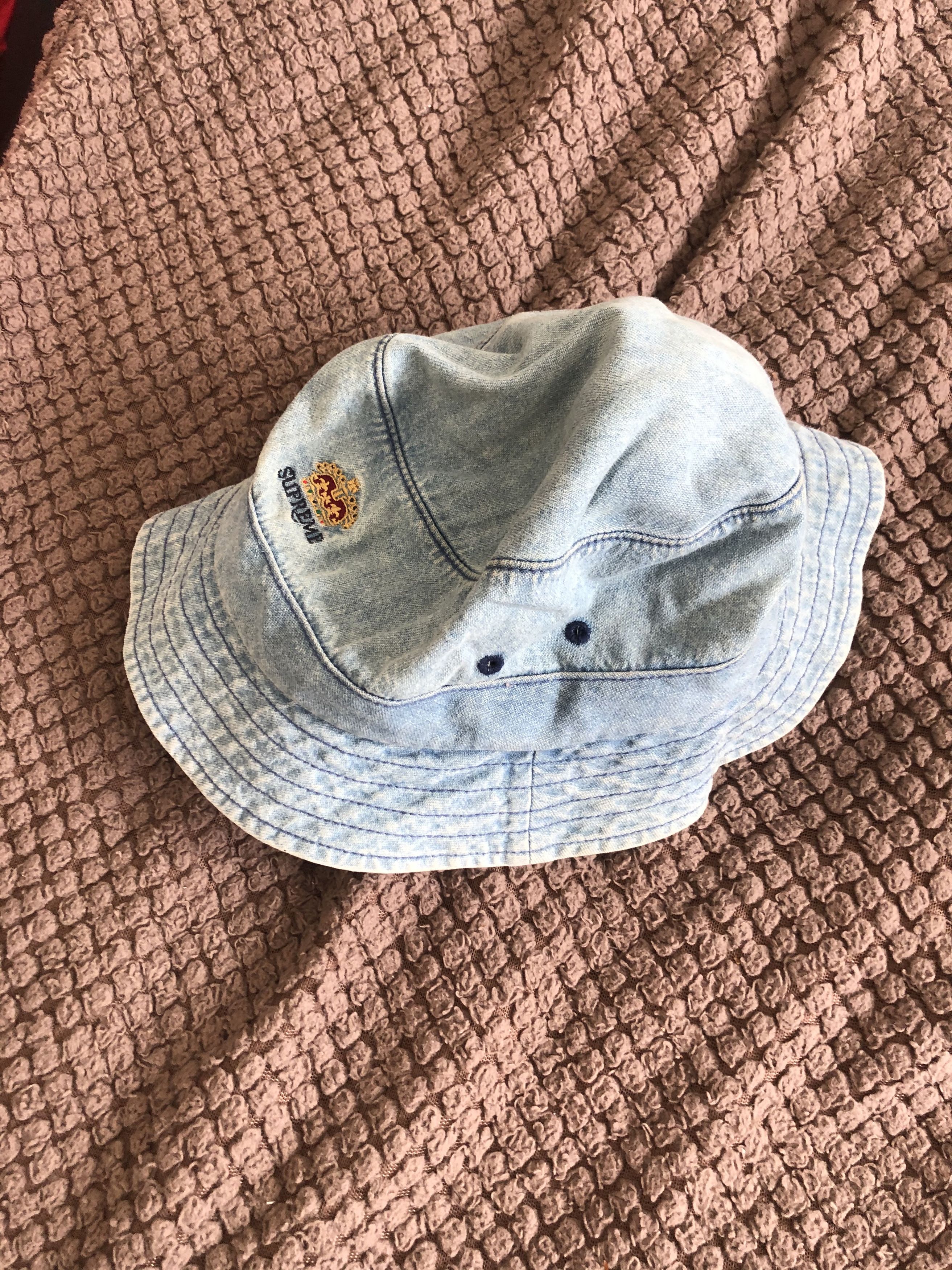 Supreme Supreme denim bucket hat Size ONE SIZE - 2 Thumbnail