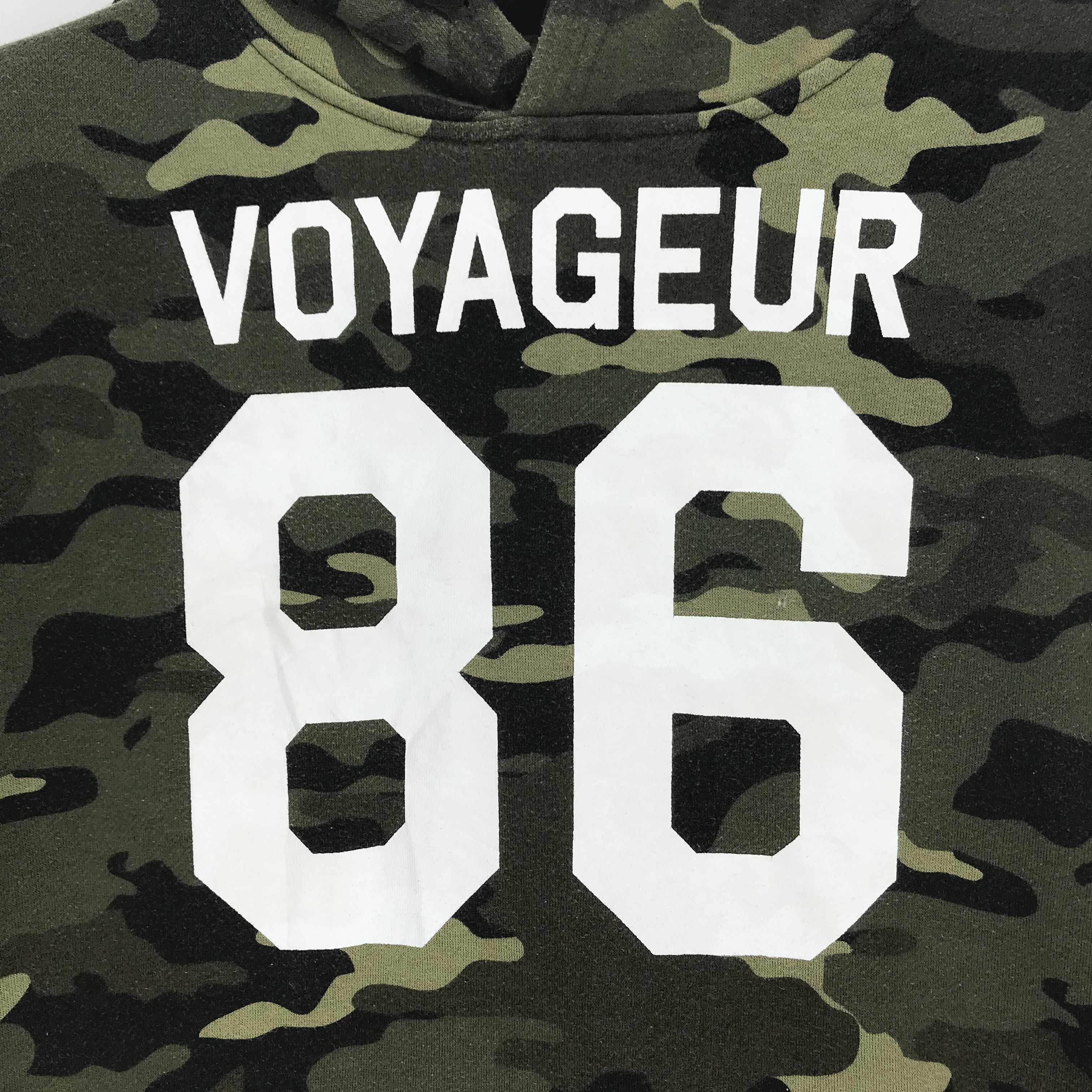 Japanese Brand B One Soul Voyageur 86 Big Logo Camo Hoodie #2777-23 Size US L / EU 52-54 / 3 - 3 Thumbnail