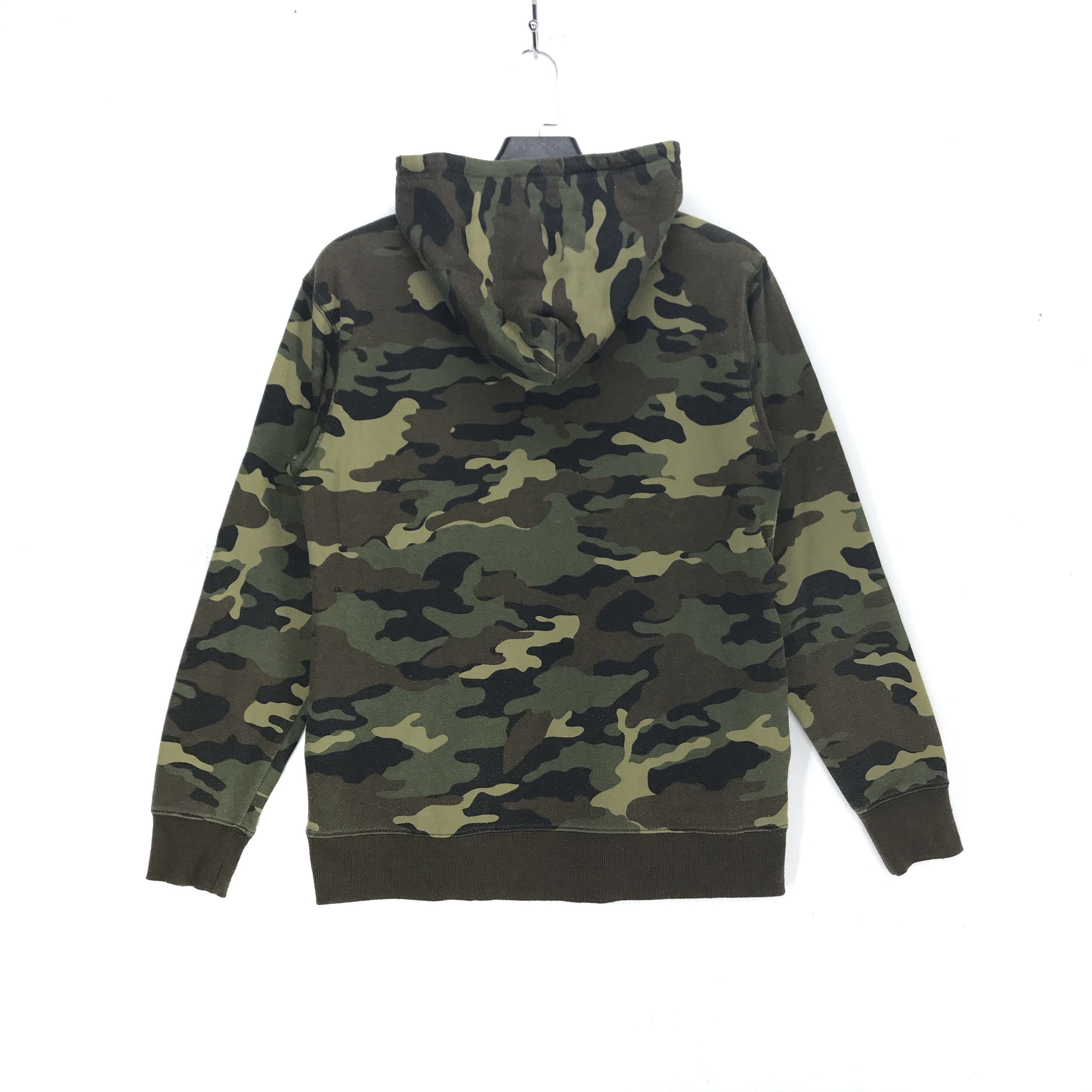 Japanese Brand B One Soul Voyageur 86 Big Logo Camo Hoodie #2777-23 Size US L / EU 52-54 / 3 - 8 Thumbnail