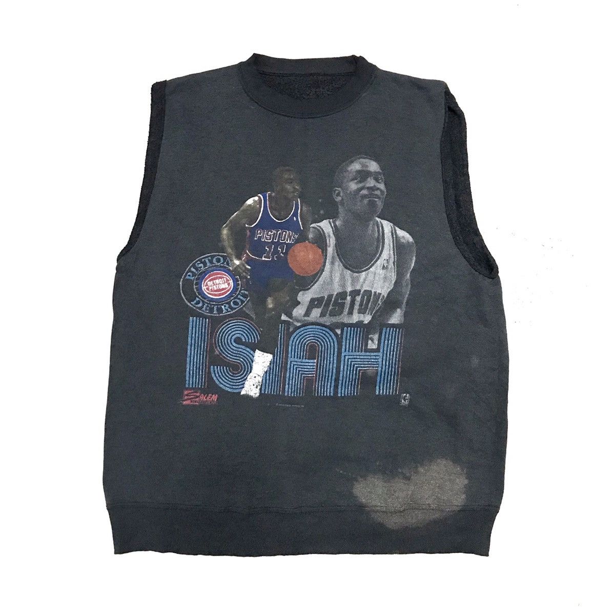 Vintage Vintage Rare 1990 Isiah Thomas Detroit piston shirt | Grailed