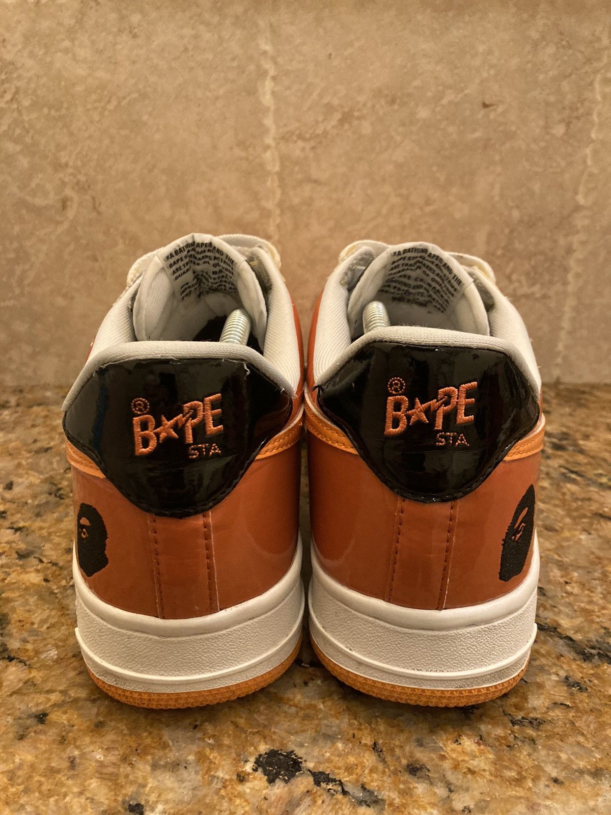 Bape Bapesta FS-001 Low Orange / Yellow Size US 9.5 / EU 42-43 - 3 Thumbnail