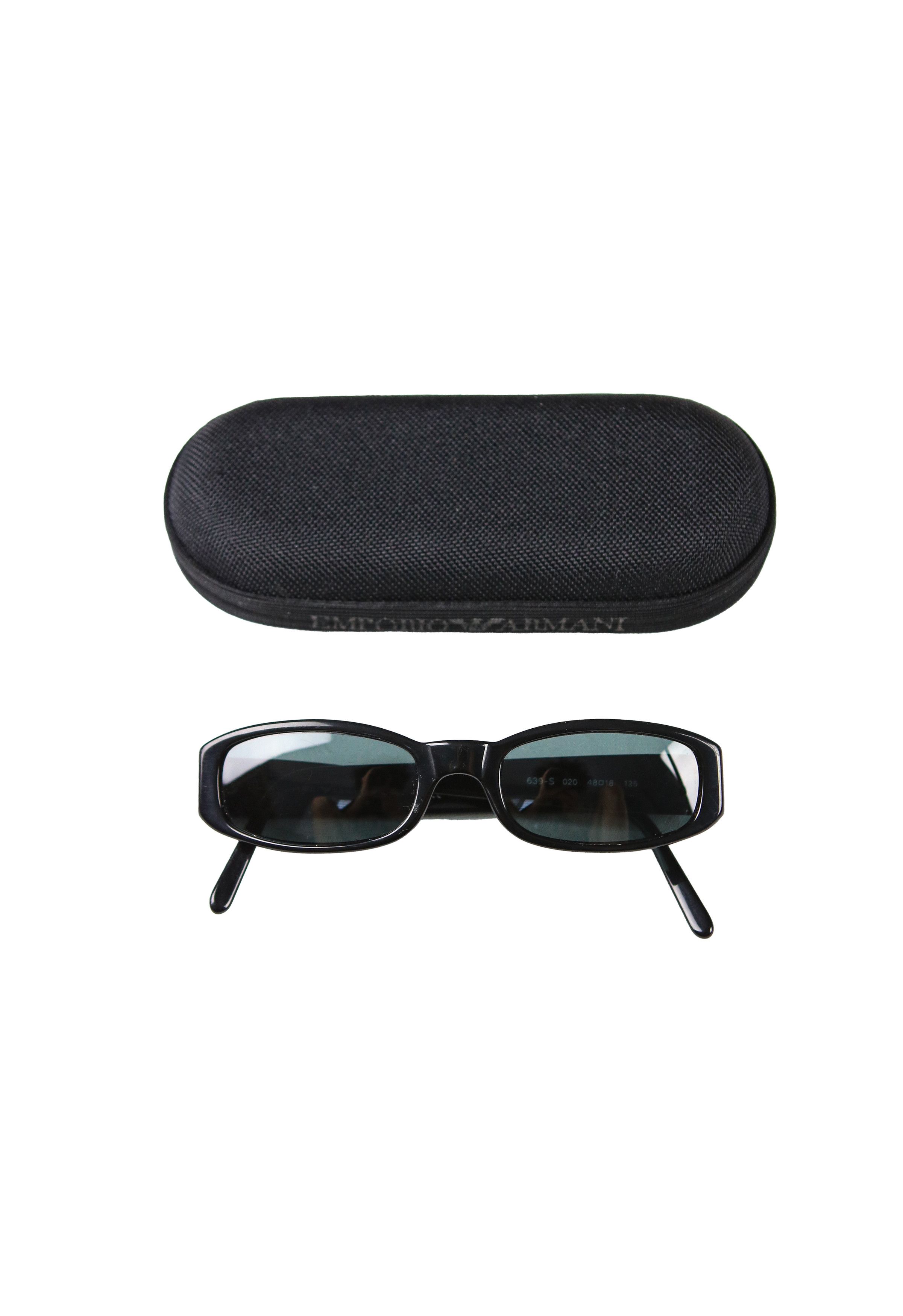 EMPORIO ARMANI　Sunglasses　CLASSIC　BLACK Vintage Sunglasses EMPORIO ARMANI. NOS Unworn Unisex Man