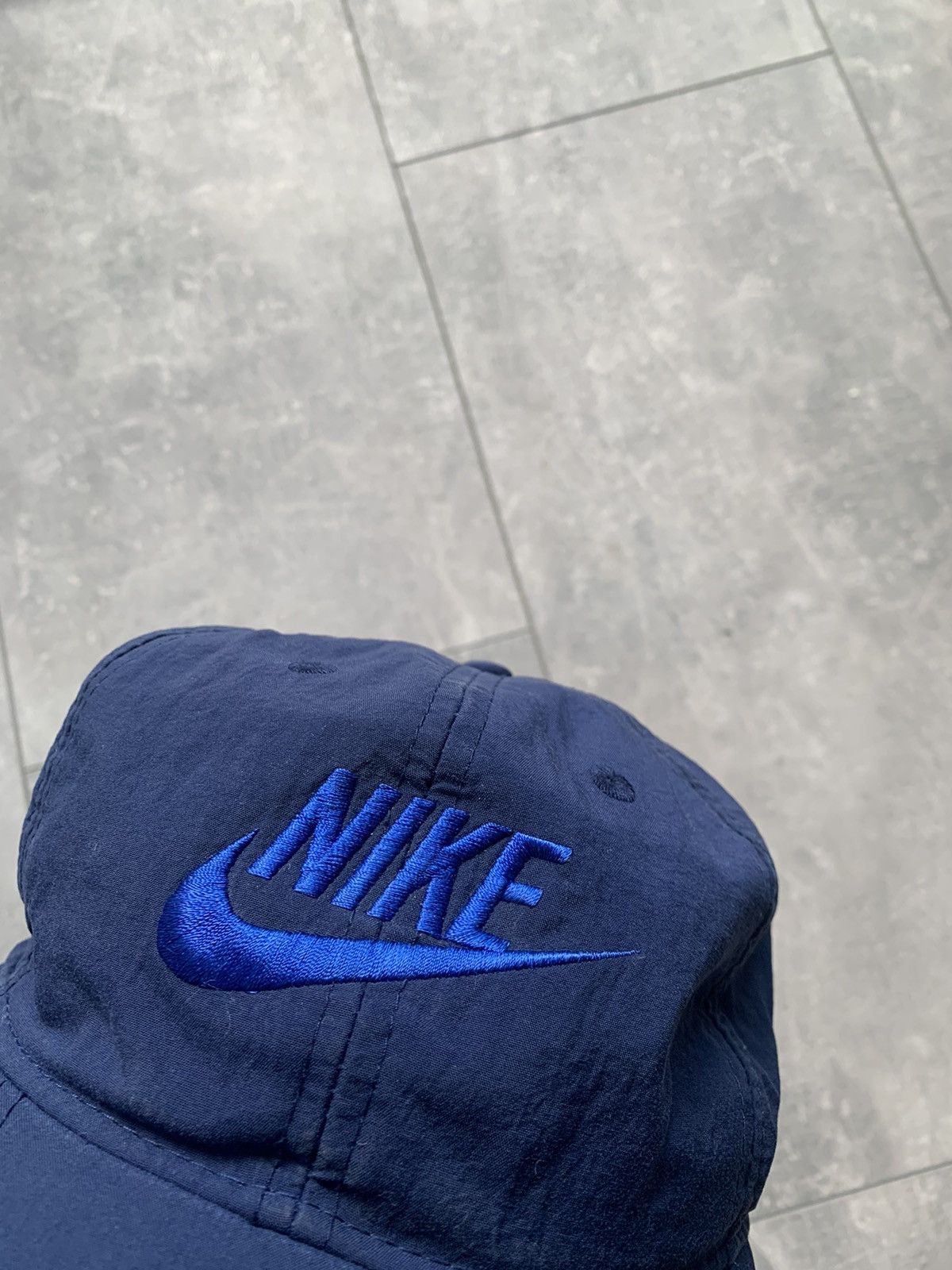 Nike Nike vintage blue nylon cap Size ONE SIZE - 8 Thumbnail
