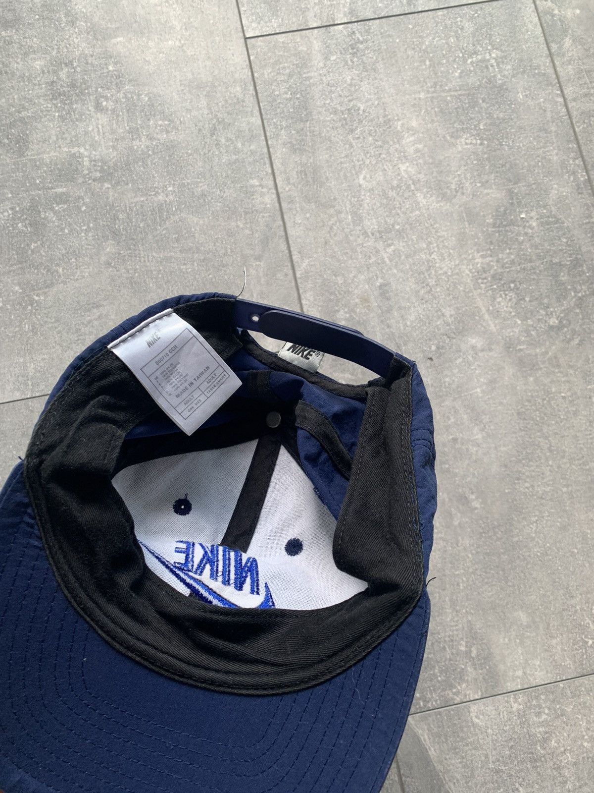 Nike Nike vintage blue nylon cap Size ONE SIZE - 12 Thumbnail