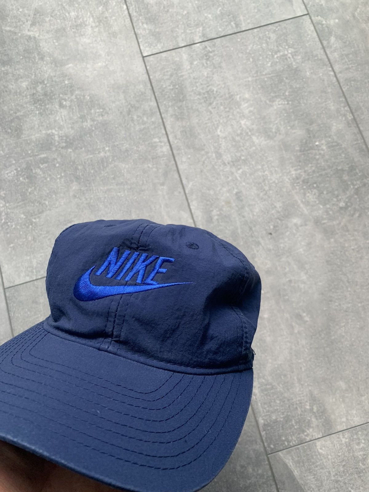 Nike Nike vintage blue nylon cap Size ONE SIZE - 7 Thumbnail