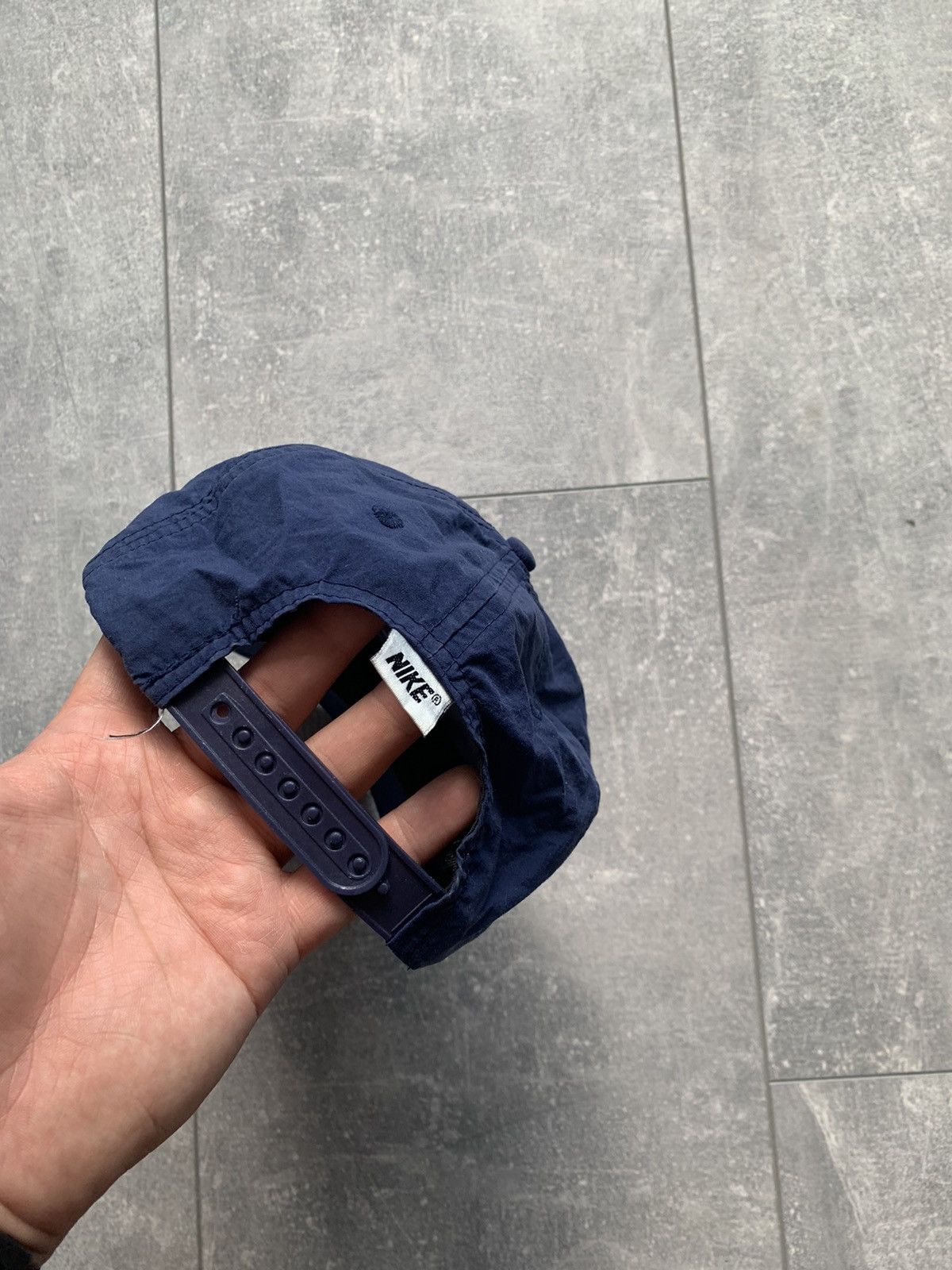 Nike Nike vintage blue nylon cap Size ONE SIZE - 4 Thumbnail
