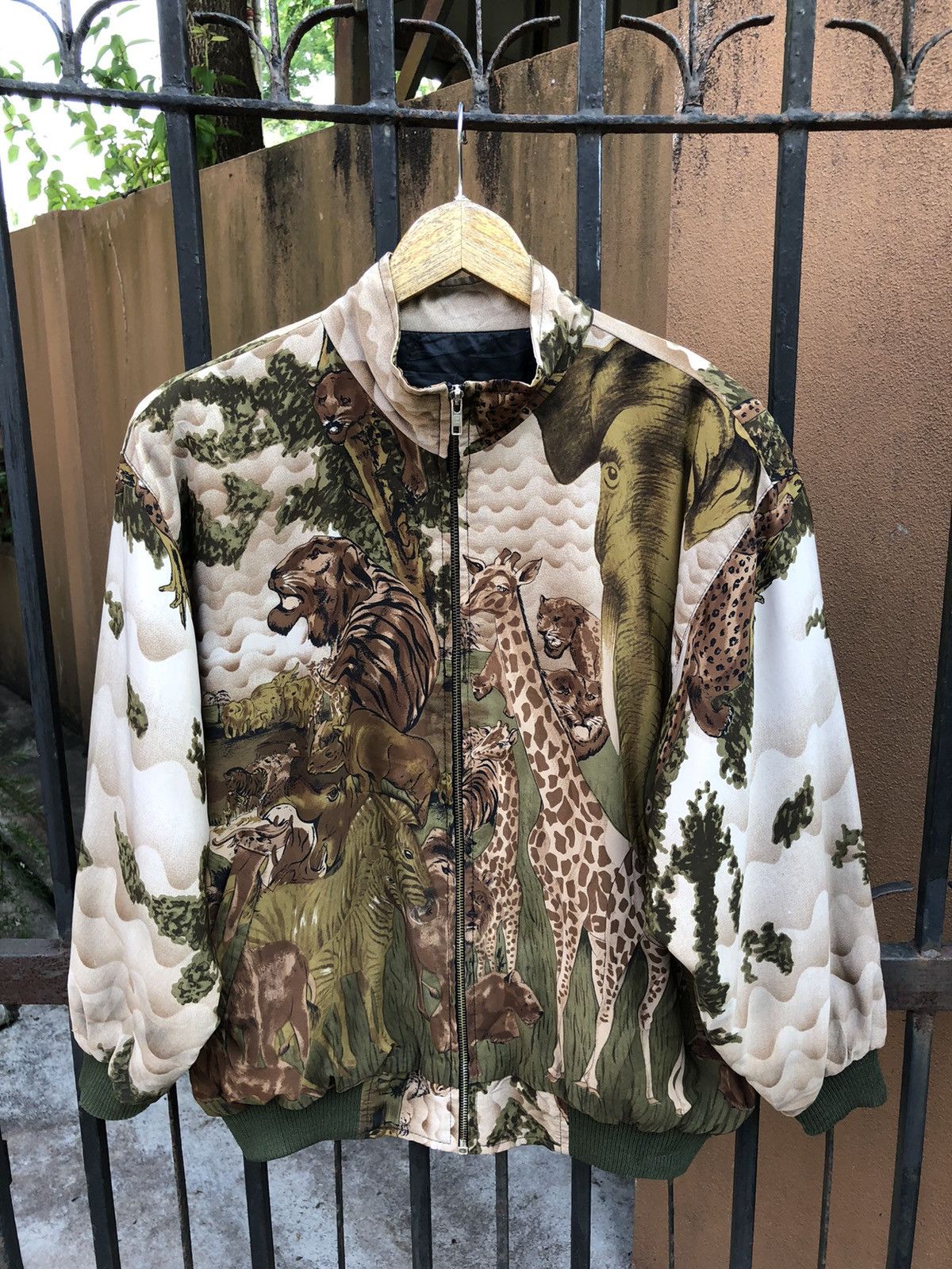 Habitat × Vintage Vintage Animal Print Habitat Jacket Size US M / EU 48-50 / 2 - 1 Thumbnail