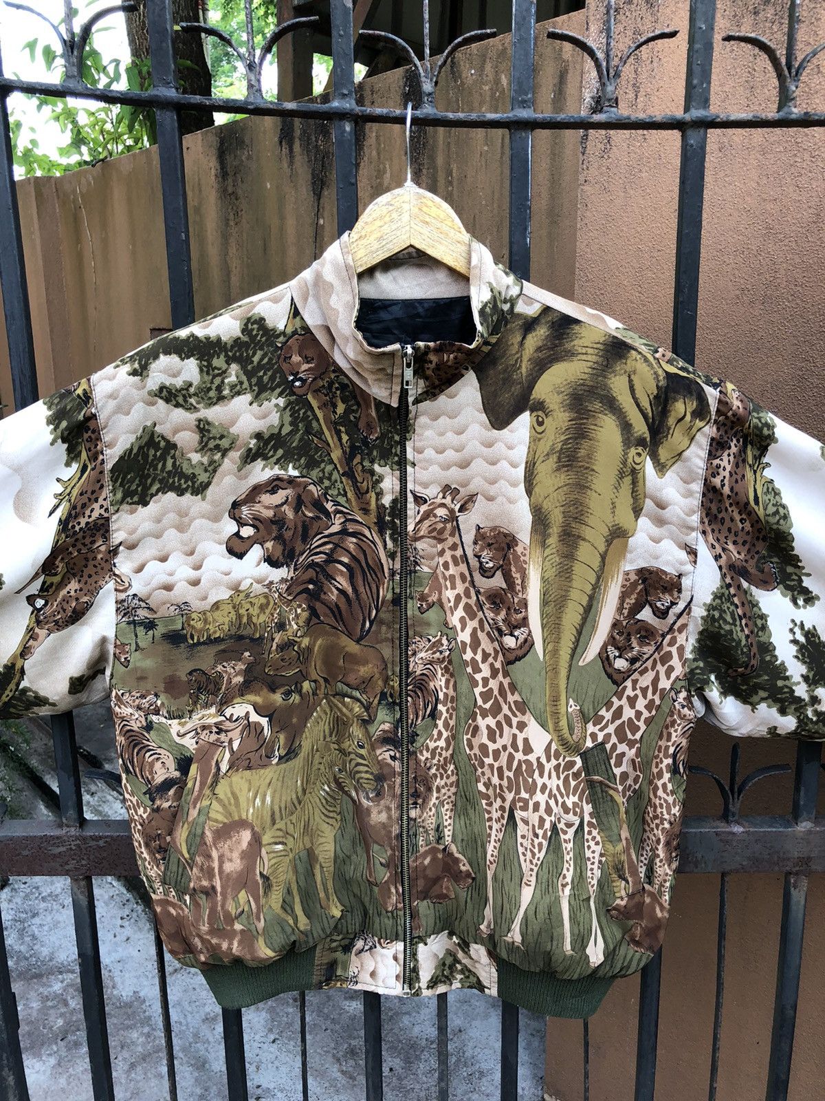Habitat × Vintage Vintage Animal Print Habitat Jacket Size US M / EU 48-50 / 2 - 2 Thumbnail