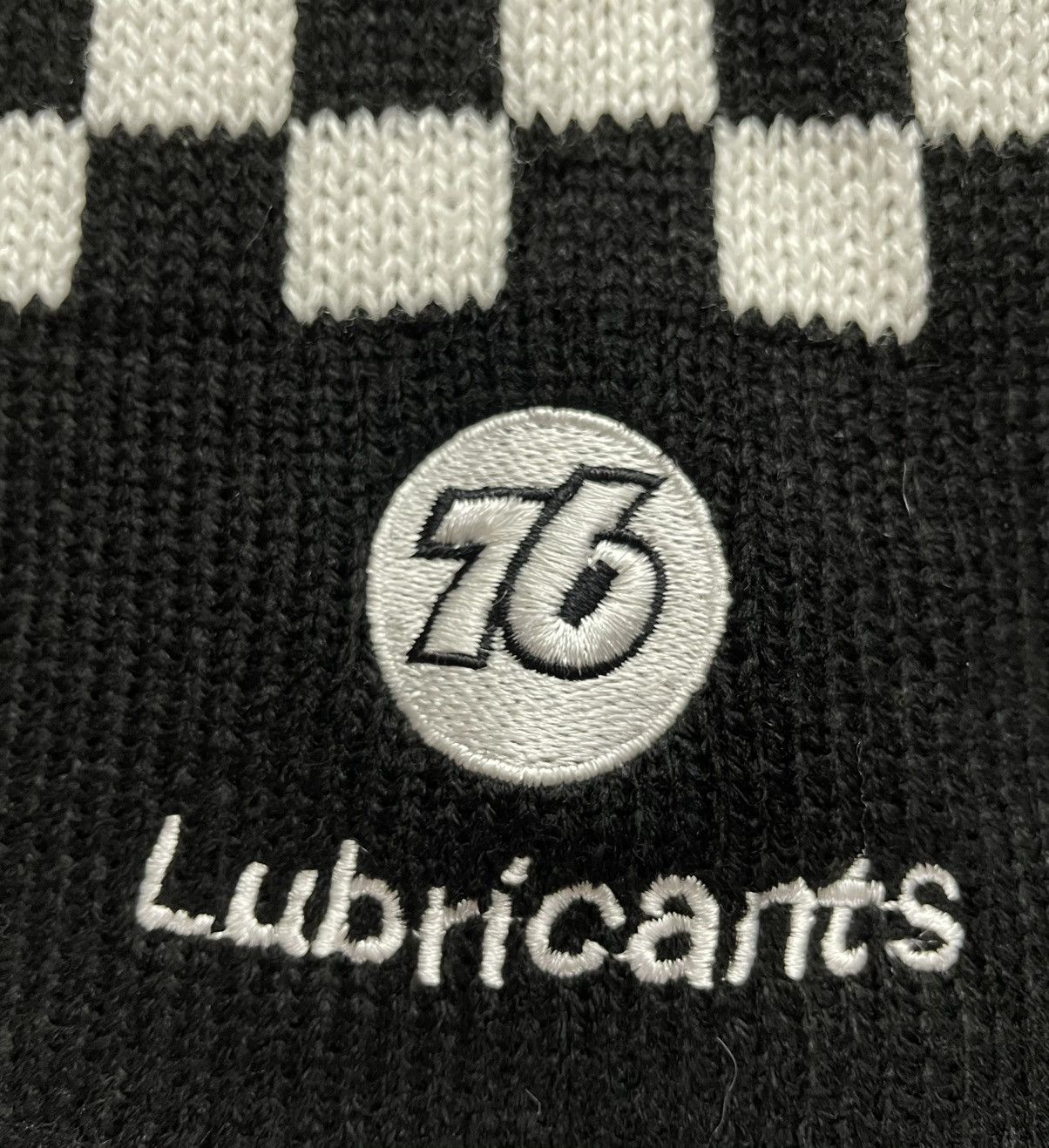 NASCAR 76 LUBRICANTS Vintage Official Fuel of NASCAR Muffler Scarf Size ONE SIZE - 3 Thumbnail