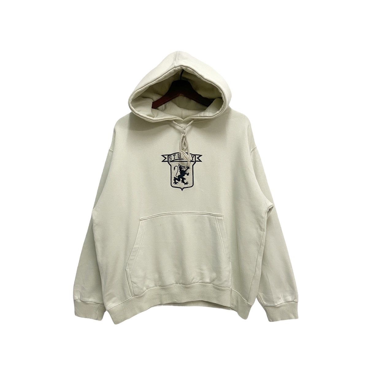 Stussy Embroidery Logo Hoodie Sweatshirt