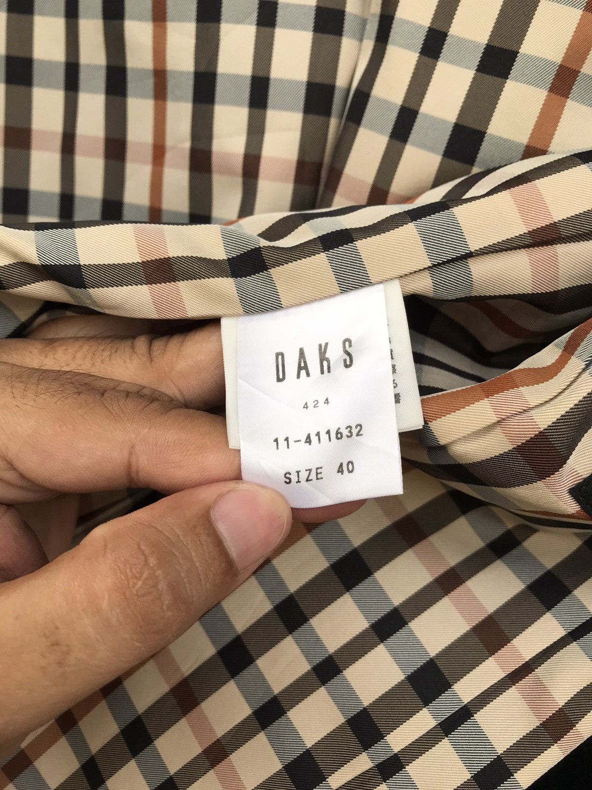 DAKS Velvet Daks Coat Blazzer Jacket Size US S / EU 44-46 / 1 - 7 Thumbnail