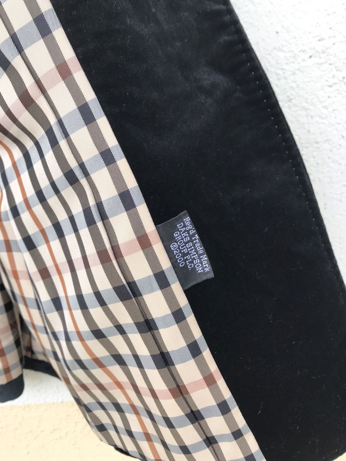 DAKS Velvet Daks Coat Blazzer Jacket Size US S / EU 44-46 / 1 - 4 Thumbnail