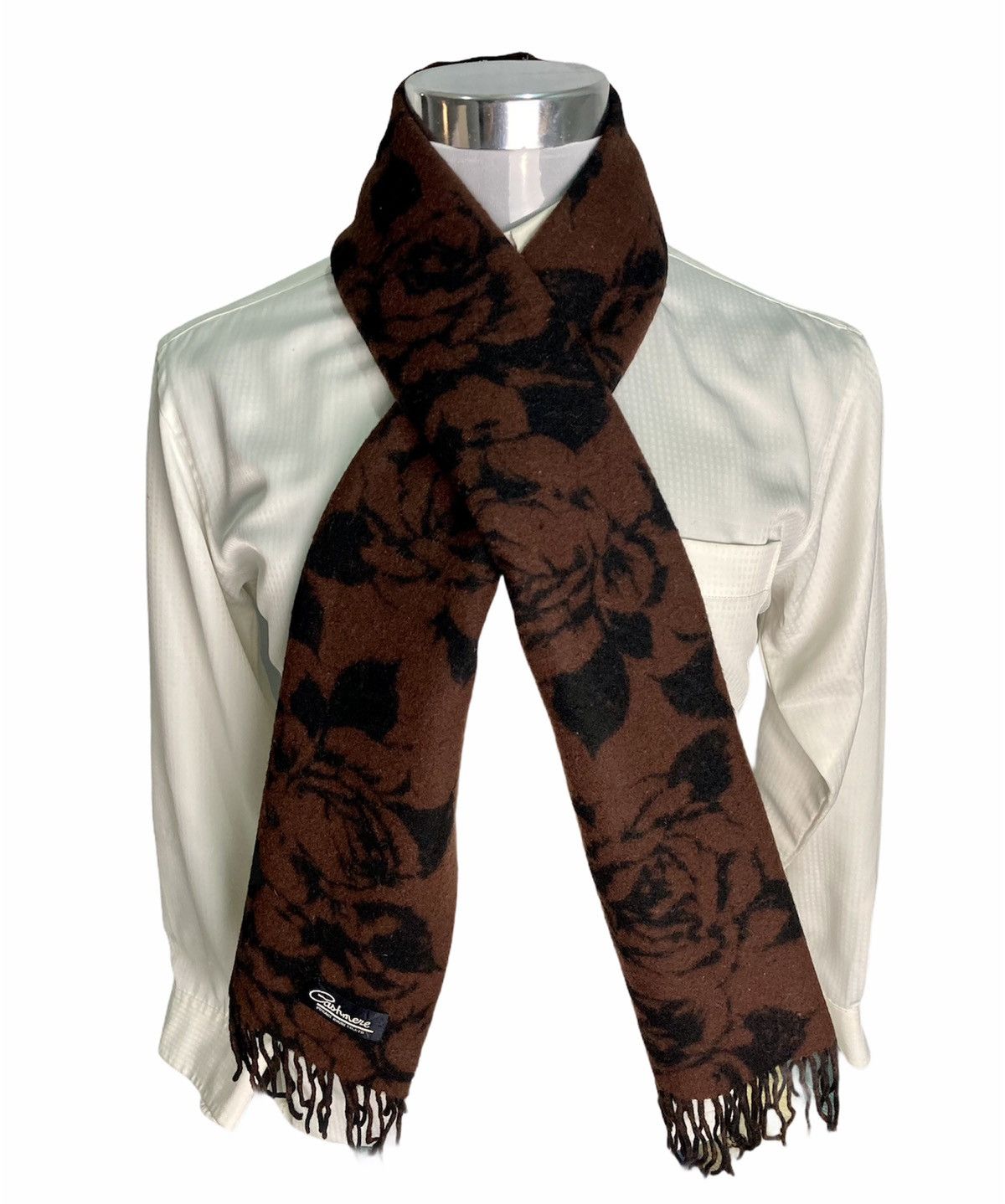 Other Cashmere Muffler Floral Motive Size ONE SIZE - 2 Thumbnail