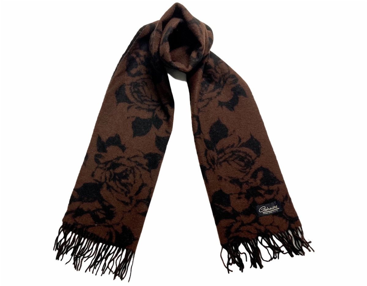 Other Cashmere Muffler Floral Motive Size ONE SIZE - 1 Thumbnail