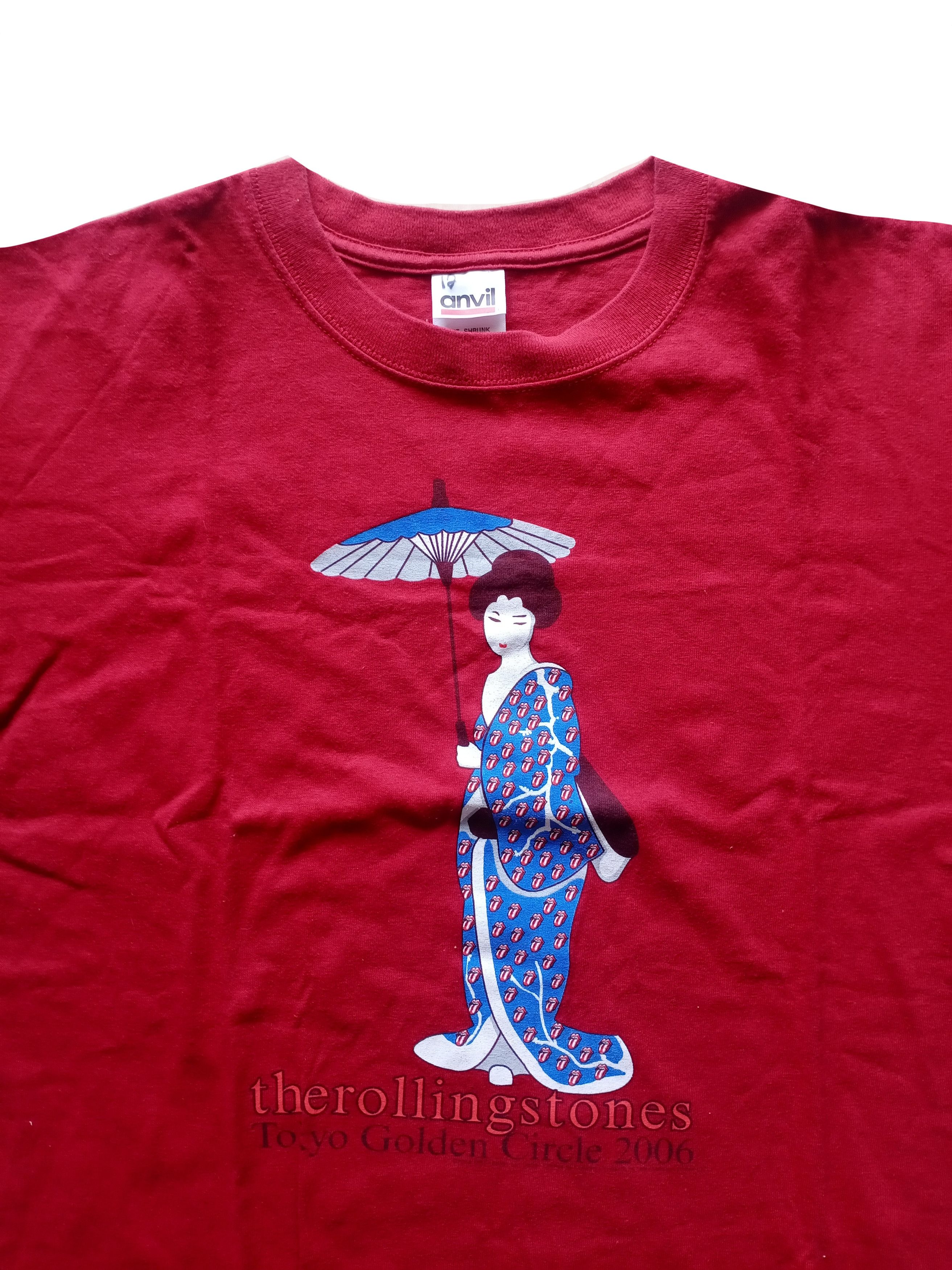 Anvil × Band Tees × The Rolling Stones The Rolling Stones Tokyo