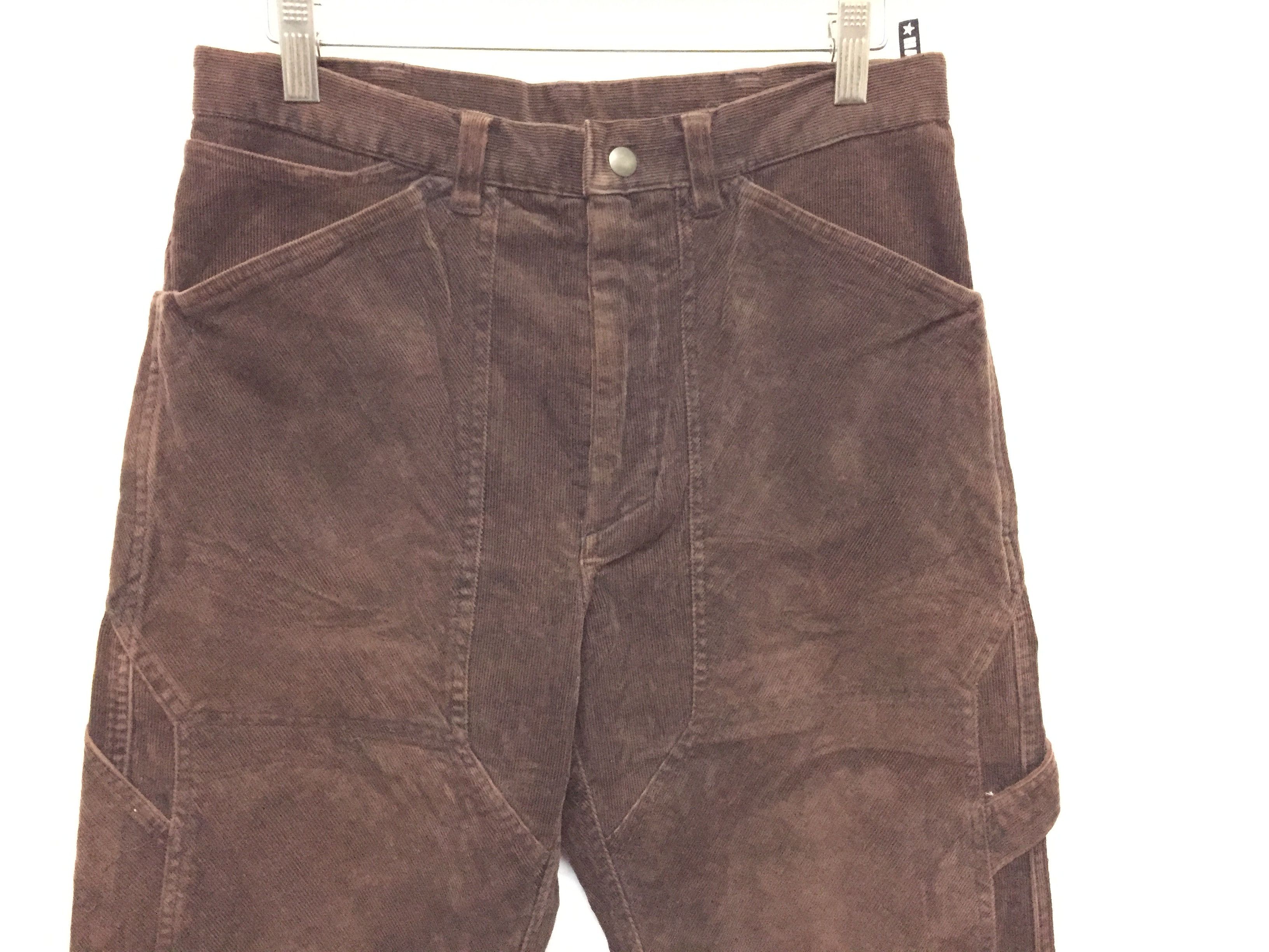 Vandalize Corduroy Double knee Big pocket carpenter pants undercover Size US 29 - 3 Thumbnail