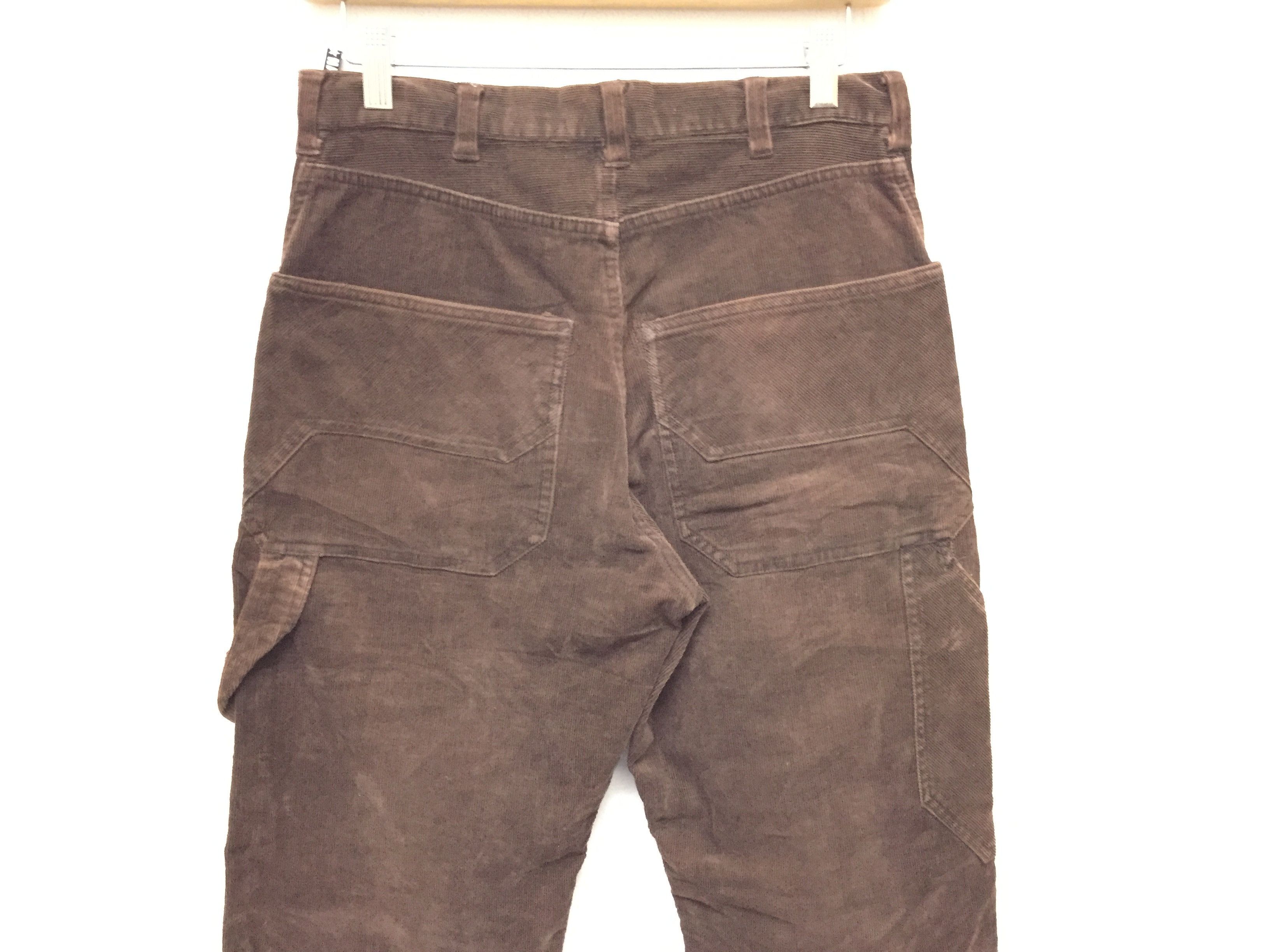 Vandalize Corduroy Double knee Big pocket carpenter pants undercover Size US 29 - 7 Thumbnail