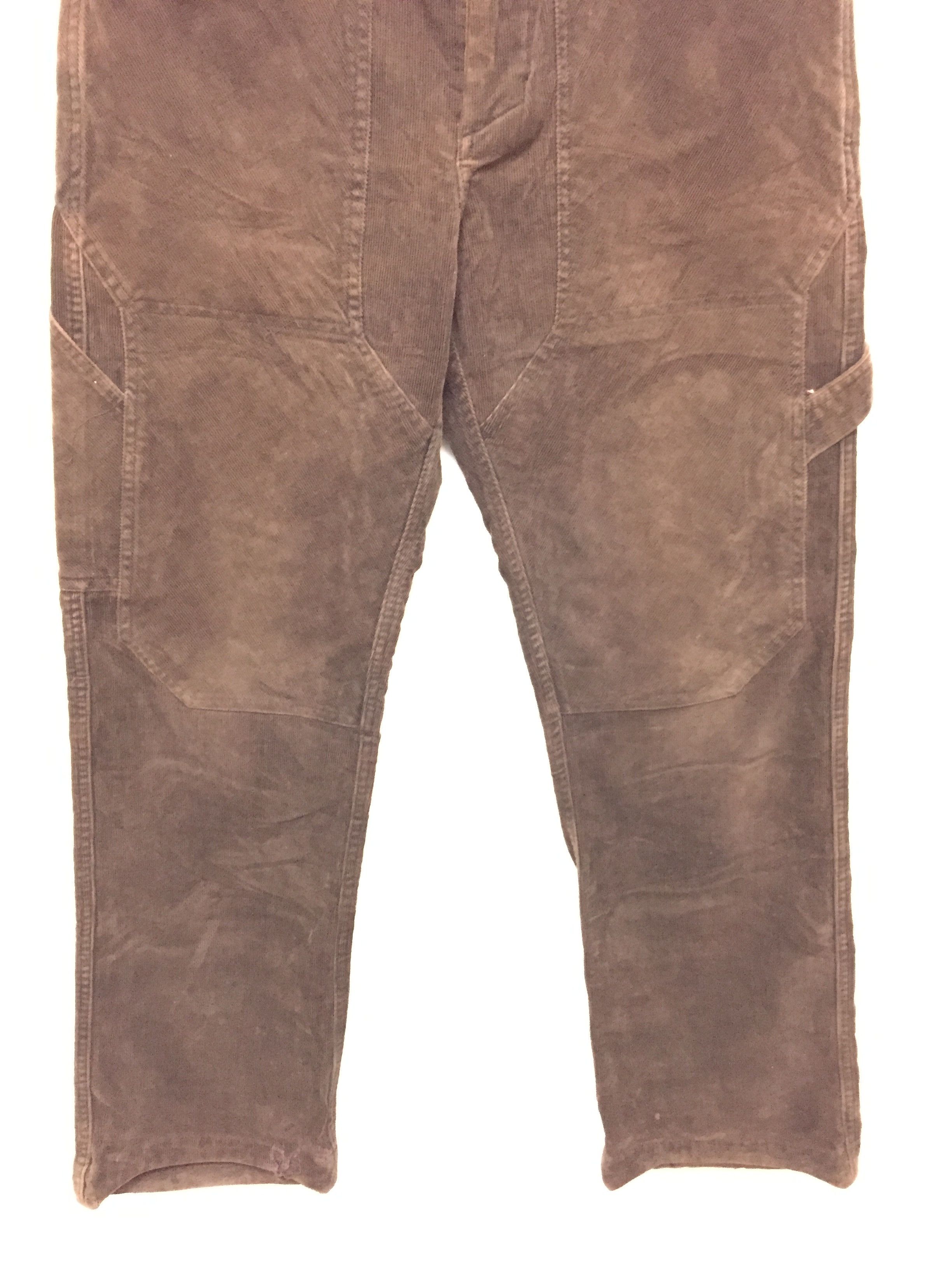 Vandalize Corduroy Double knee Big pocket carpenter pants undercover Size US 29 - 4 Thumbnail