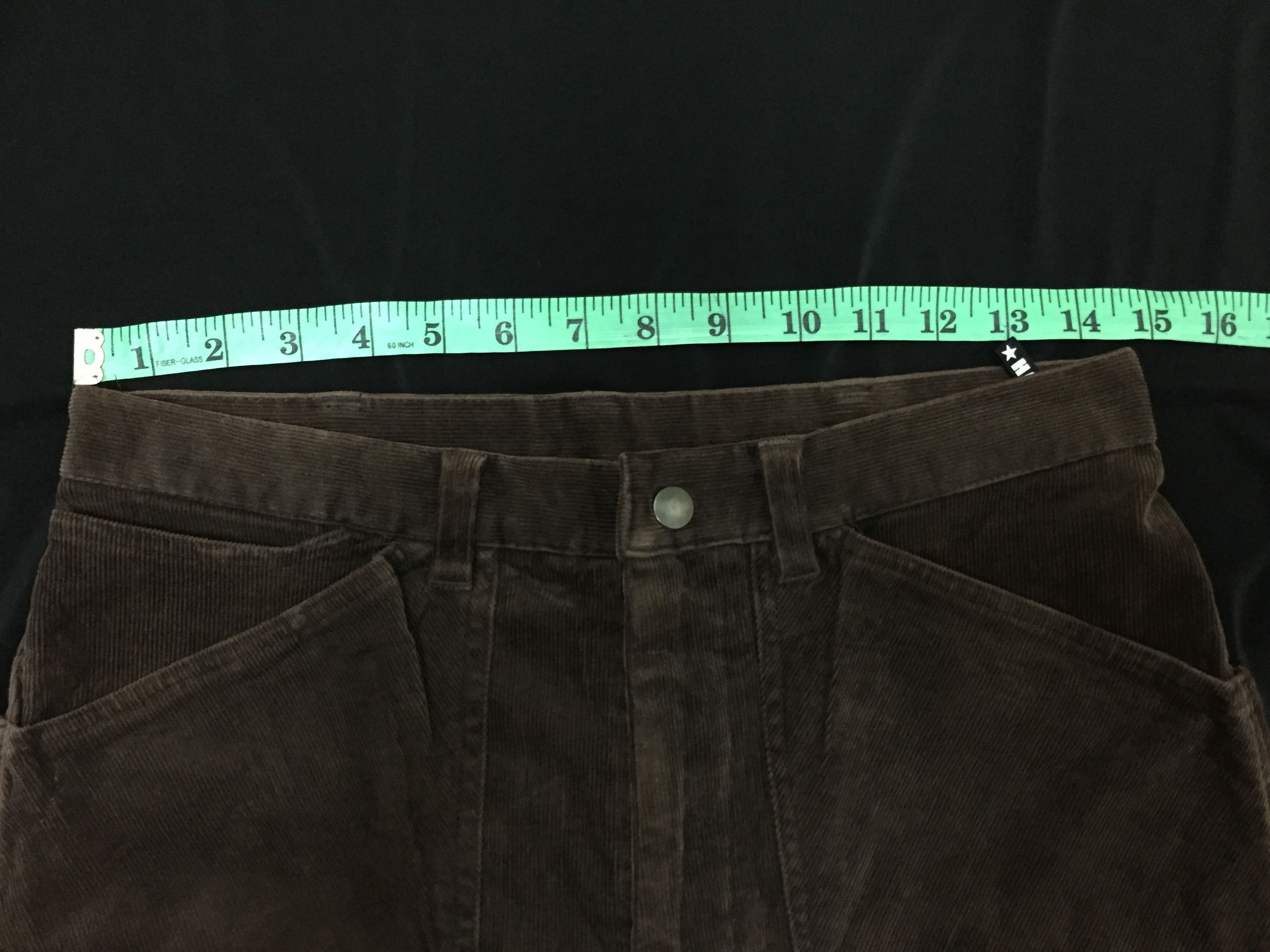 Vandalize Corduroy Double knee Big pocket carpenter pants undercover Size US 29 - 11 Thumbnail
