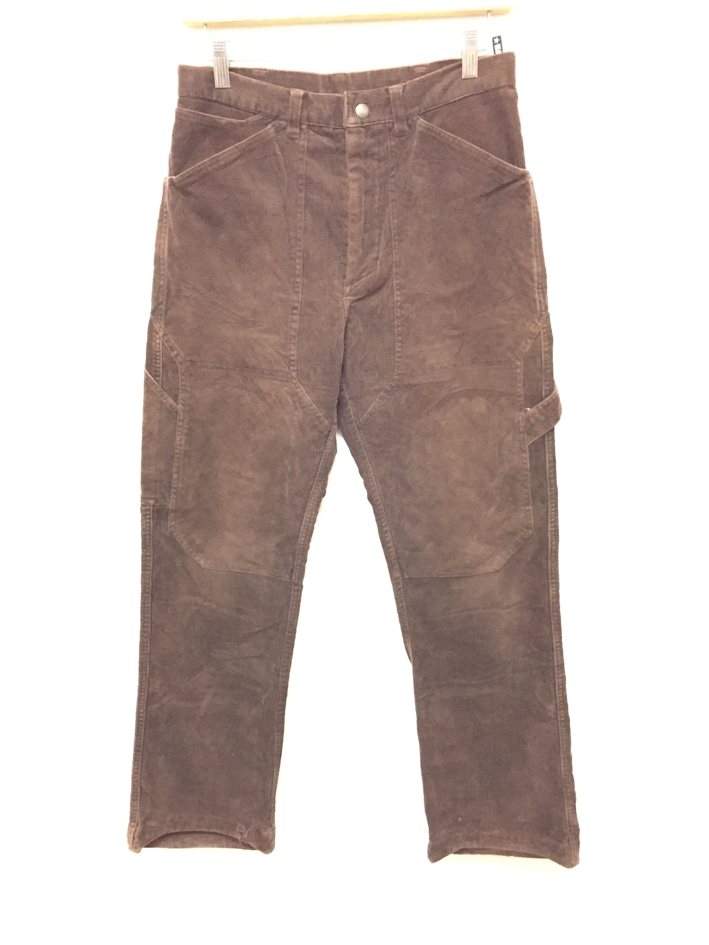 Vandalize Corduroy Double knee Big pocket carpenter pants undercover Size US 29 - 1 Thumbnail