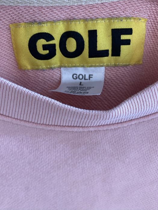 Pink golf wang sweater hot sale