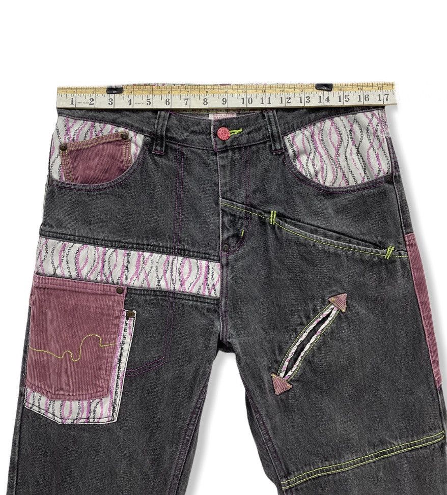 Japanese Brand SACRIFICE Union Made Workman Ship Patchwork Denim Pants Size US 33 - 11 Thumbnail