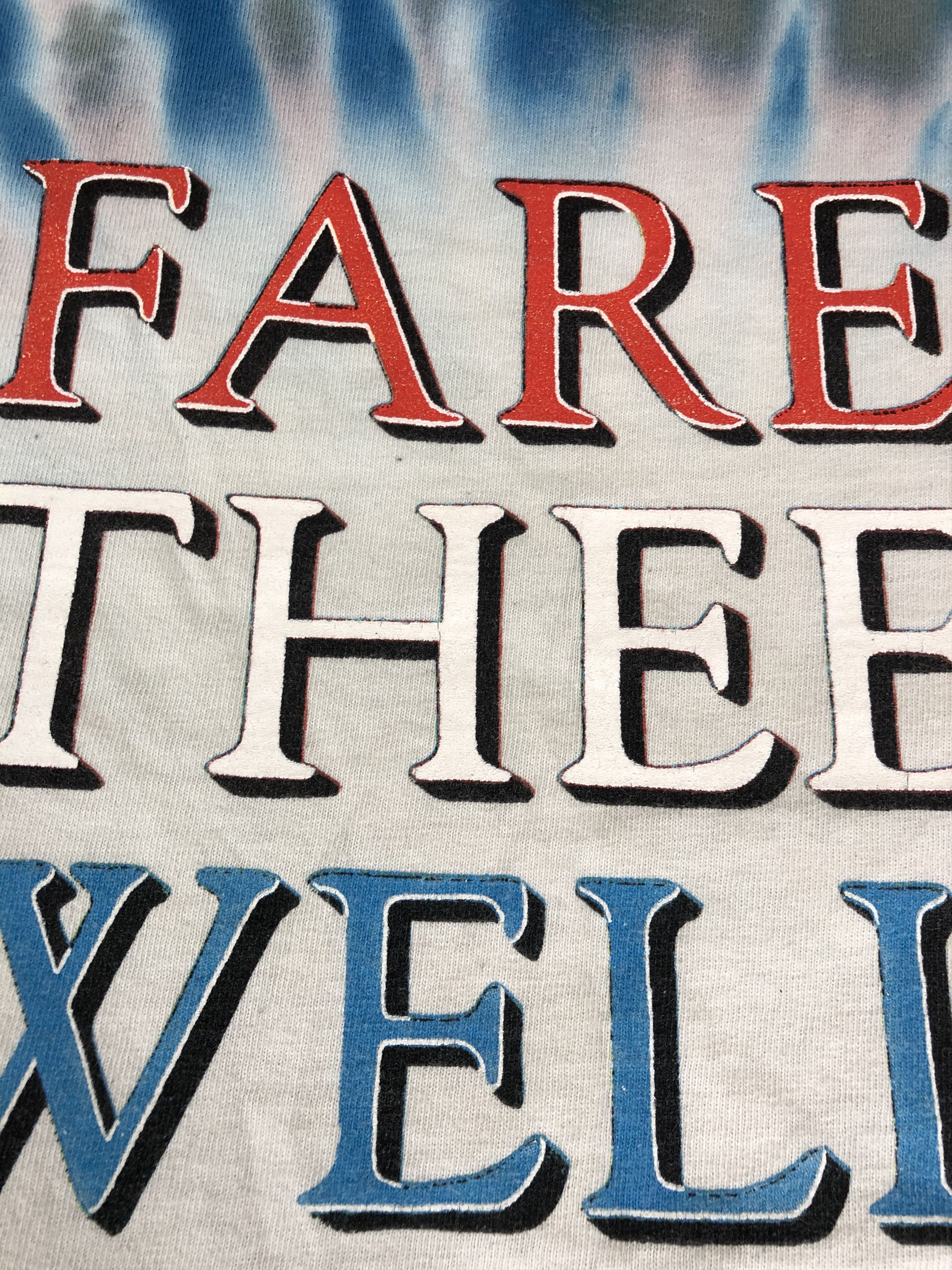 Band Tees Vintage 1995 Grateful Dead Fare Thee Well Tie Dye Size US M / EU 48-50 / 2 - 11 Thumbnail