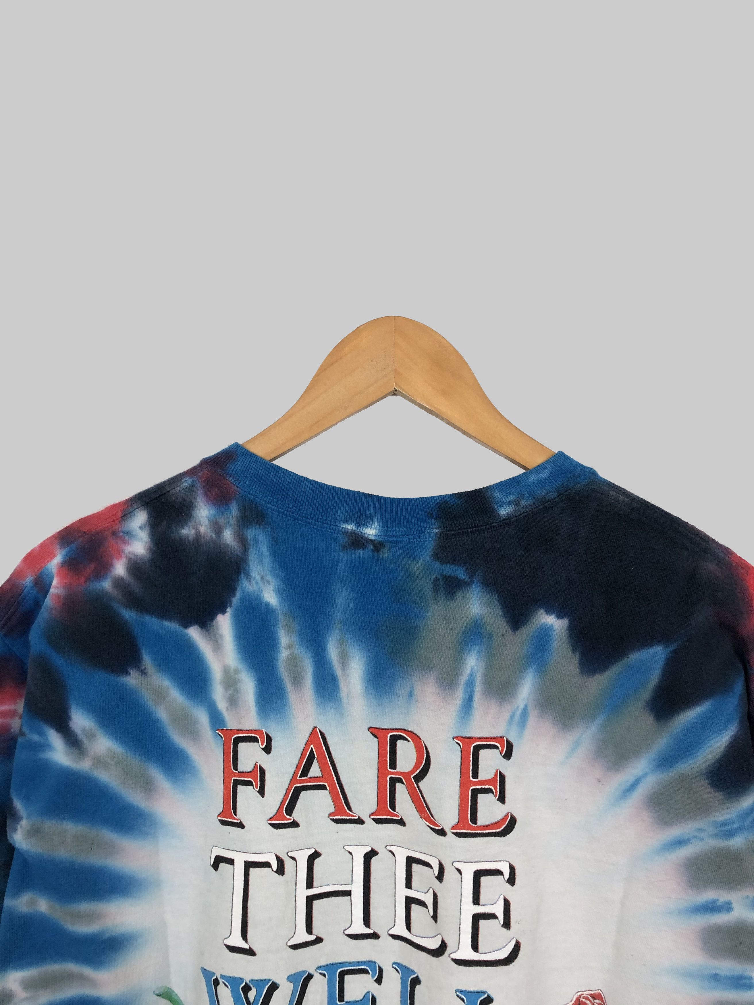 Band Tees Vintage 1995 Grateful Dead Fare Thee Well Tie Dye Size US M / EU 48-50 / 2 - 4 Thumbnail
