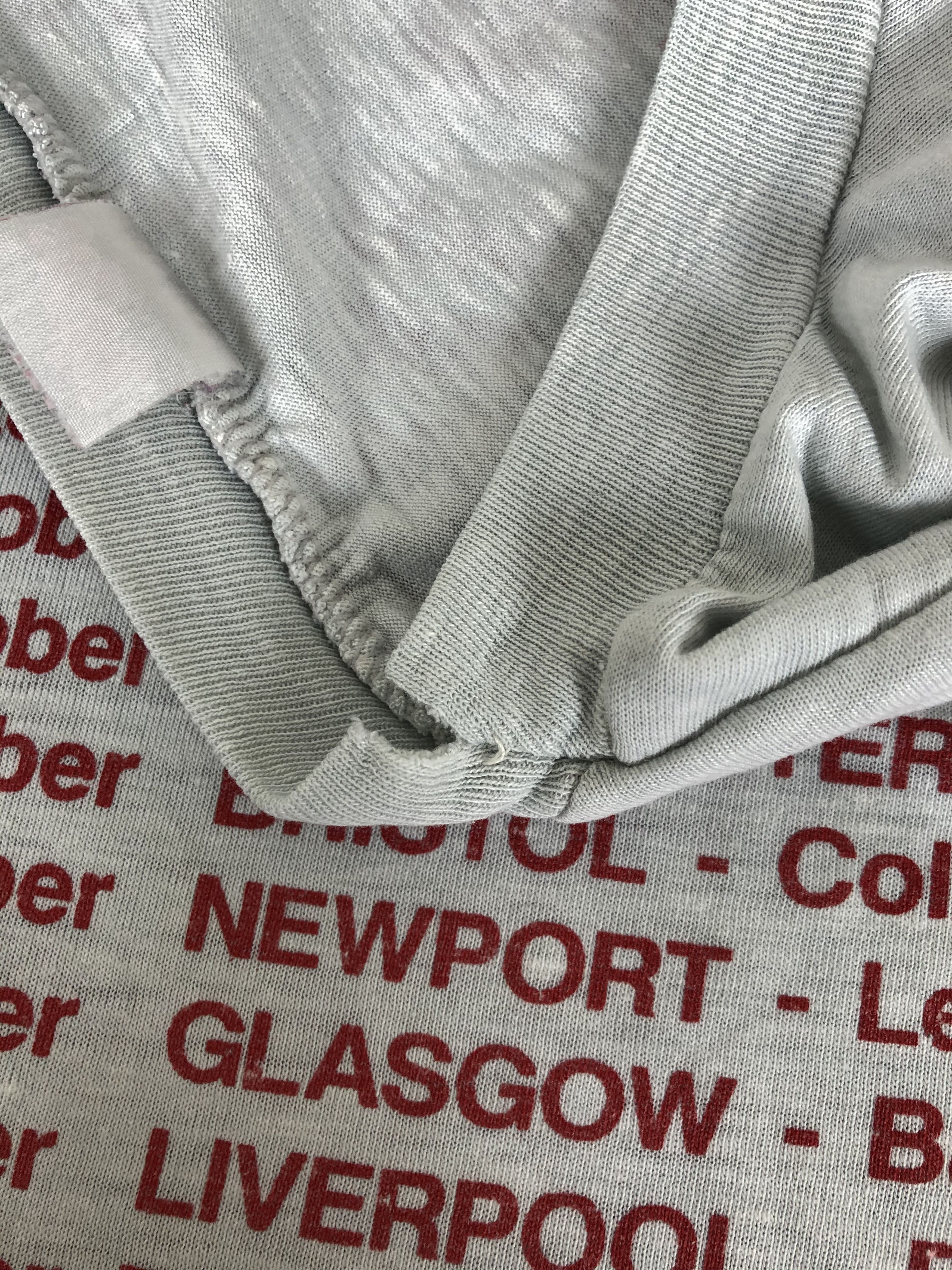 Band Tees Vintage 1989 Gary Numan (Adam Ant John Foxx Junkie XL) Size US S / EU 44-46 / 1 - 11 Thumbnail
