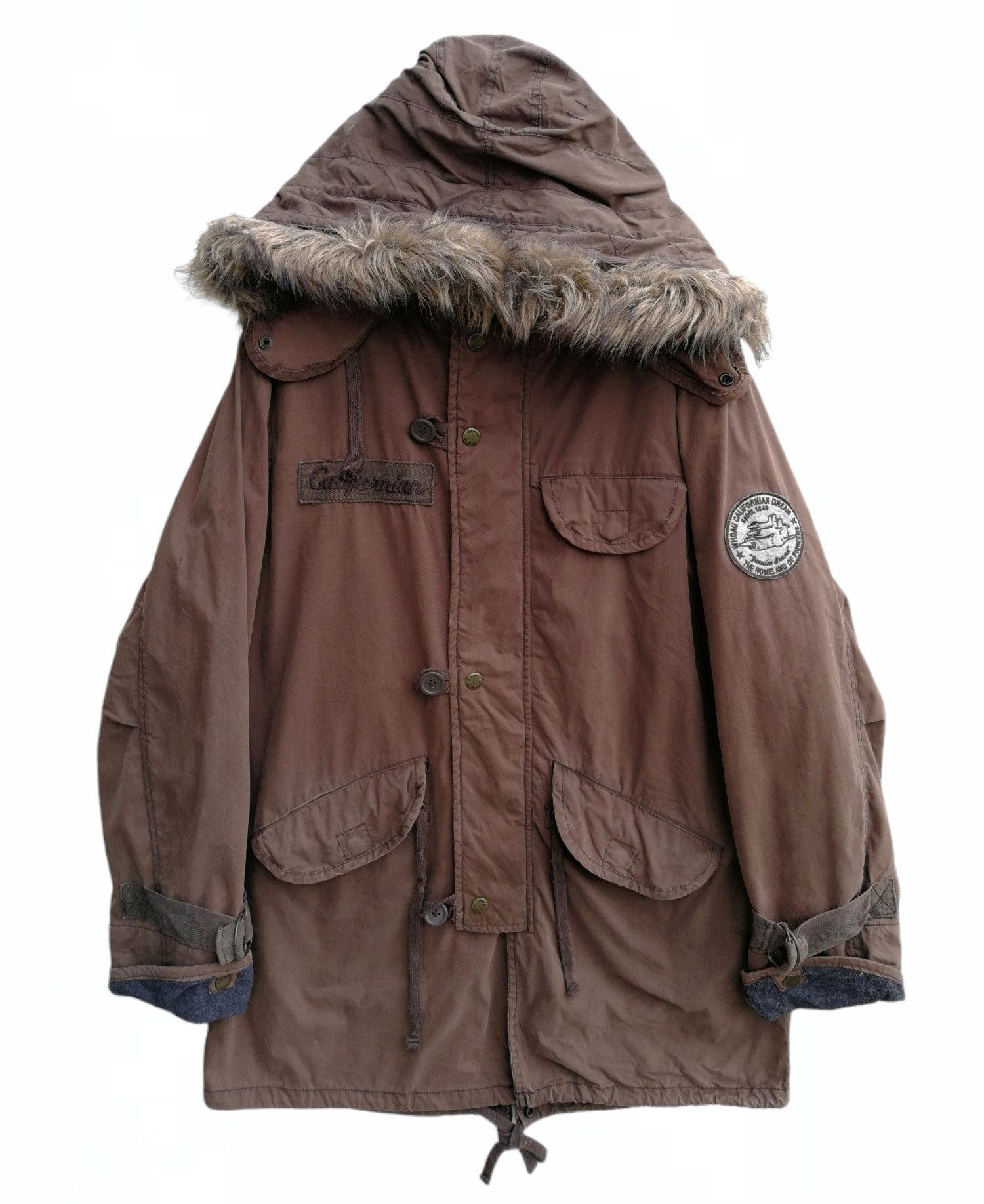 If Six Was Nine × Le Grande Bleu (L.G.B.) × Who A.U. Military Hoodie Style Jacket Size XL Size US XL / EU 56 / 4 - 1 Thumbnail