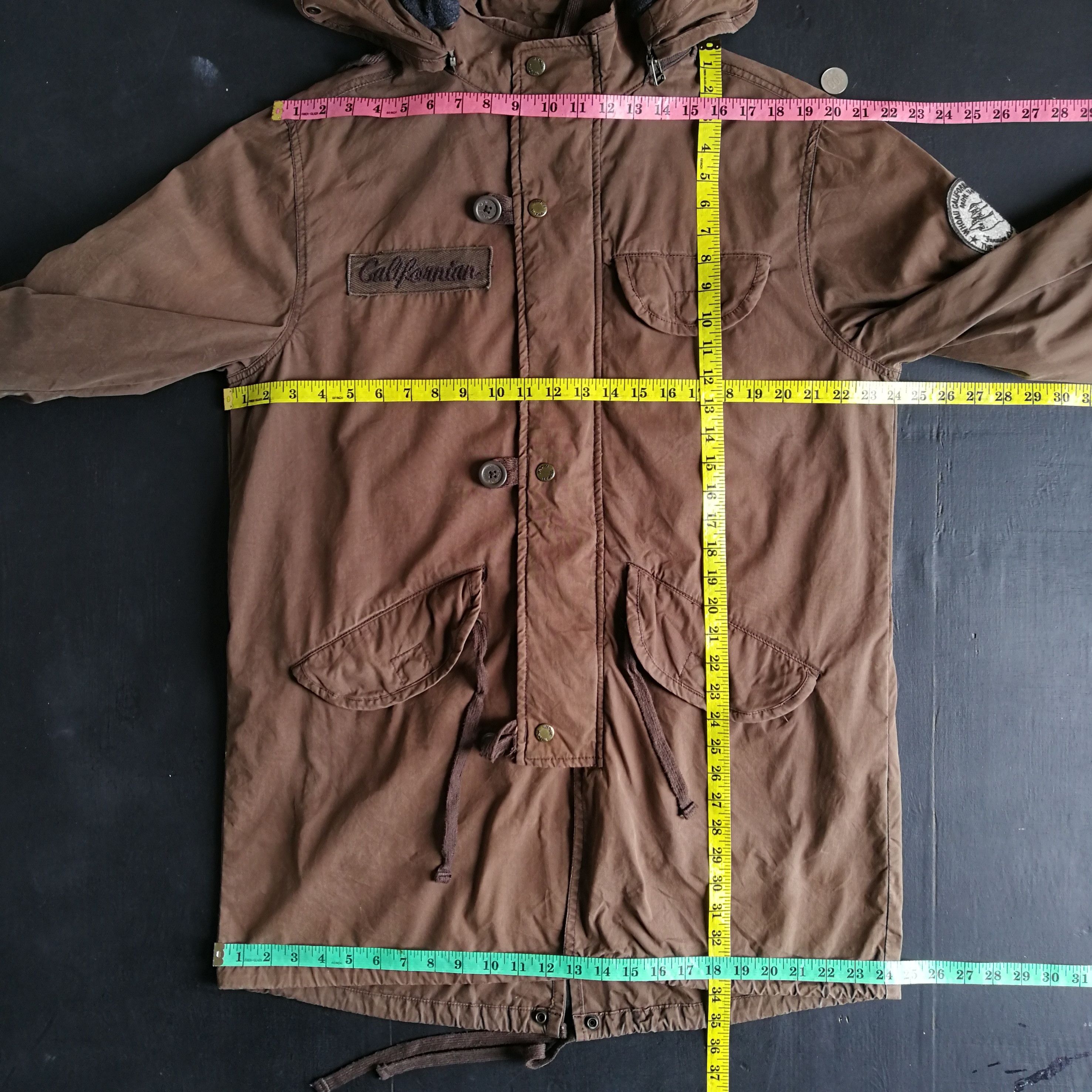 If Six Was Nine × Le Grande Bleu (L.G.B.) × Who A.U. Military Hoodie Style Jacket Size XL Size US XL / EU 56 / 4 - 19 Thumbnail