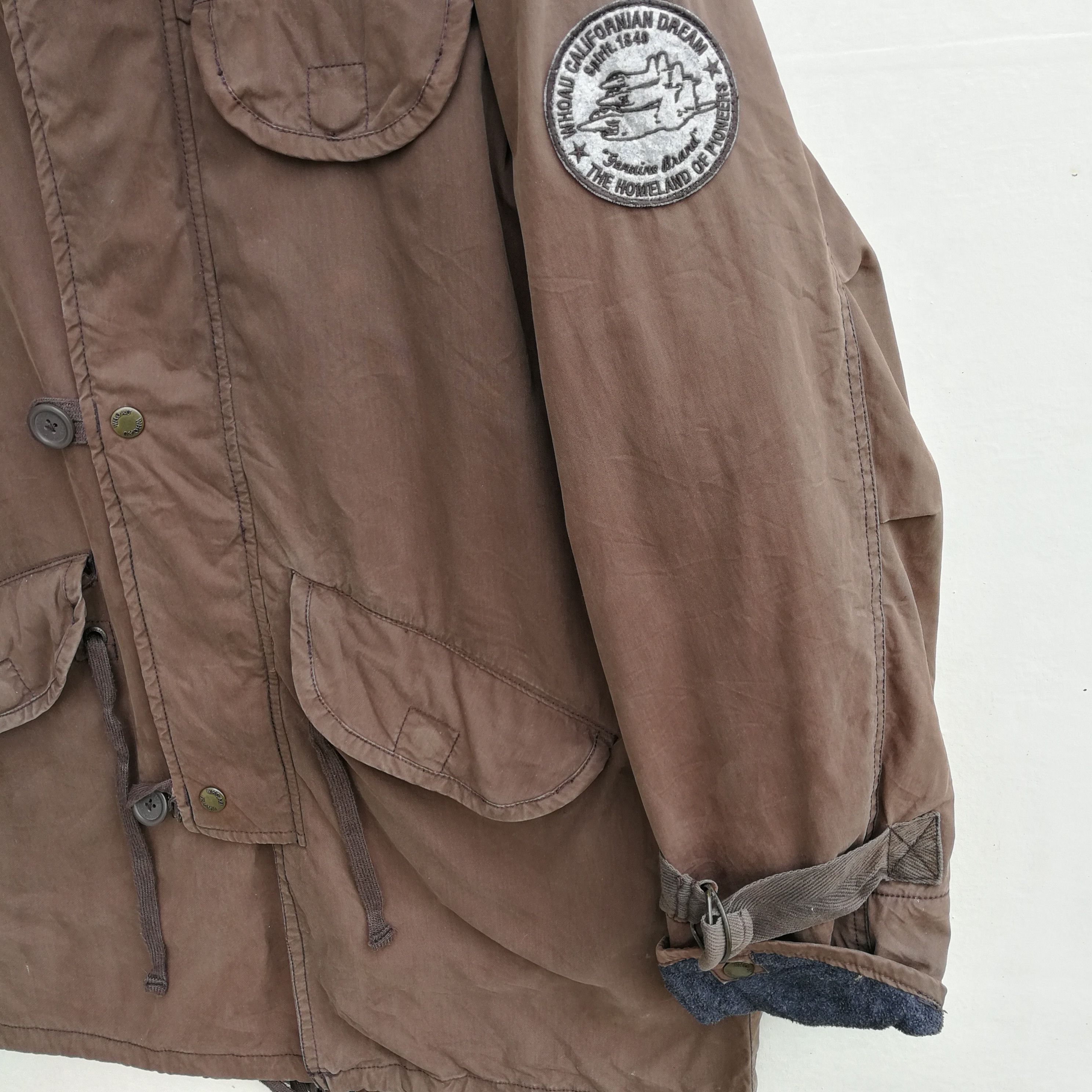 If Six Was Nine × Le Grande Bleu (L.G.B.) × Who A.U. Military Hoodie Style Jacket Size XL Size US XL / EU 56 / 4 - 9 Thumbnail