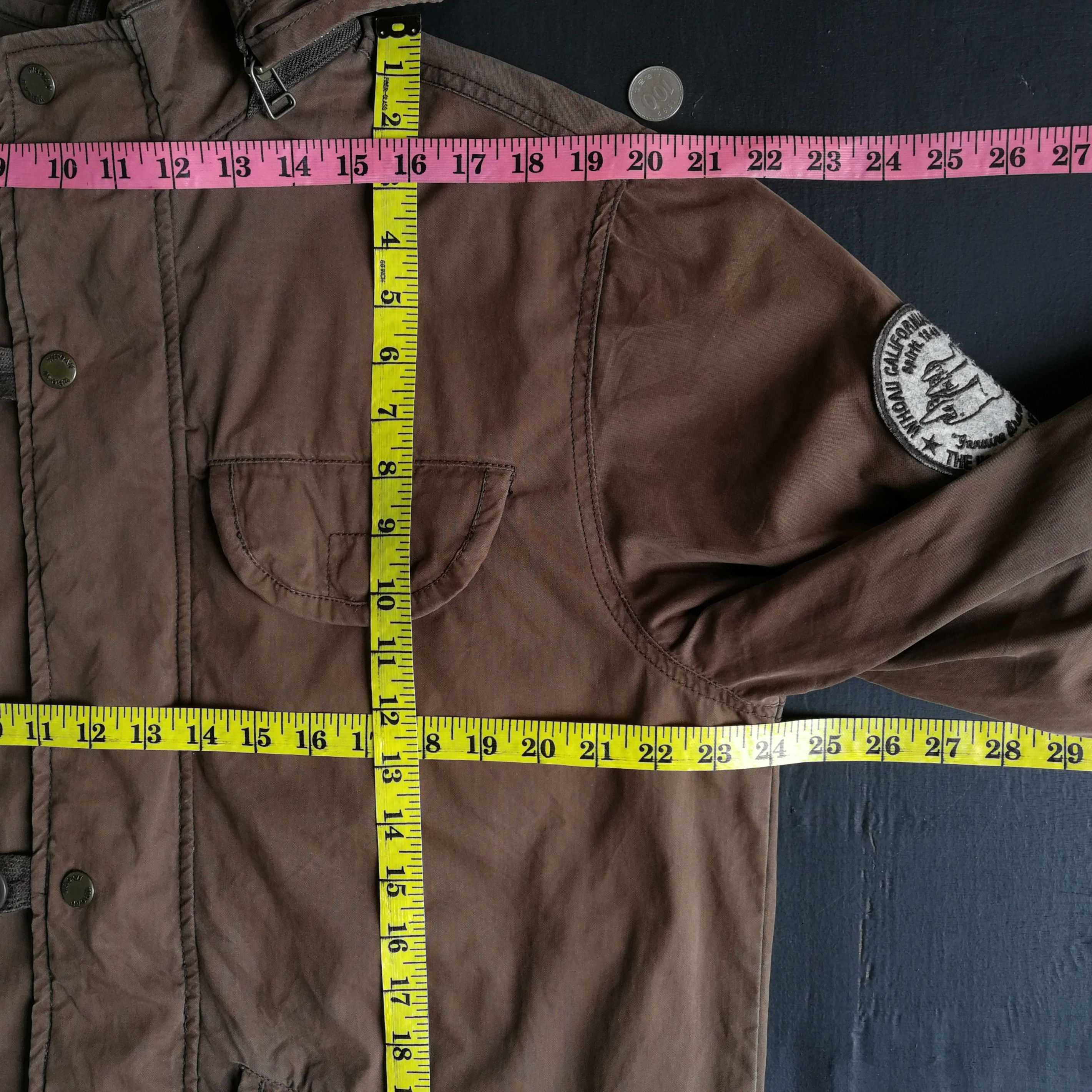 If Six Was Nine × Le Grande Bleu (L.G.B.) × Who A.U. Military Hoodie Style Jacket Size XL Size US XL / EU 56 / 4 - 21 Thumbnail