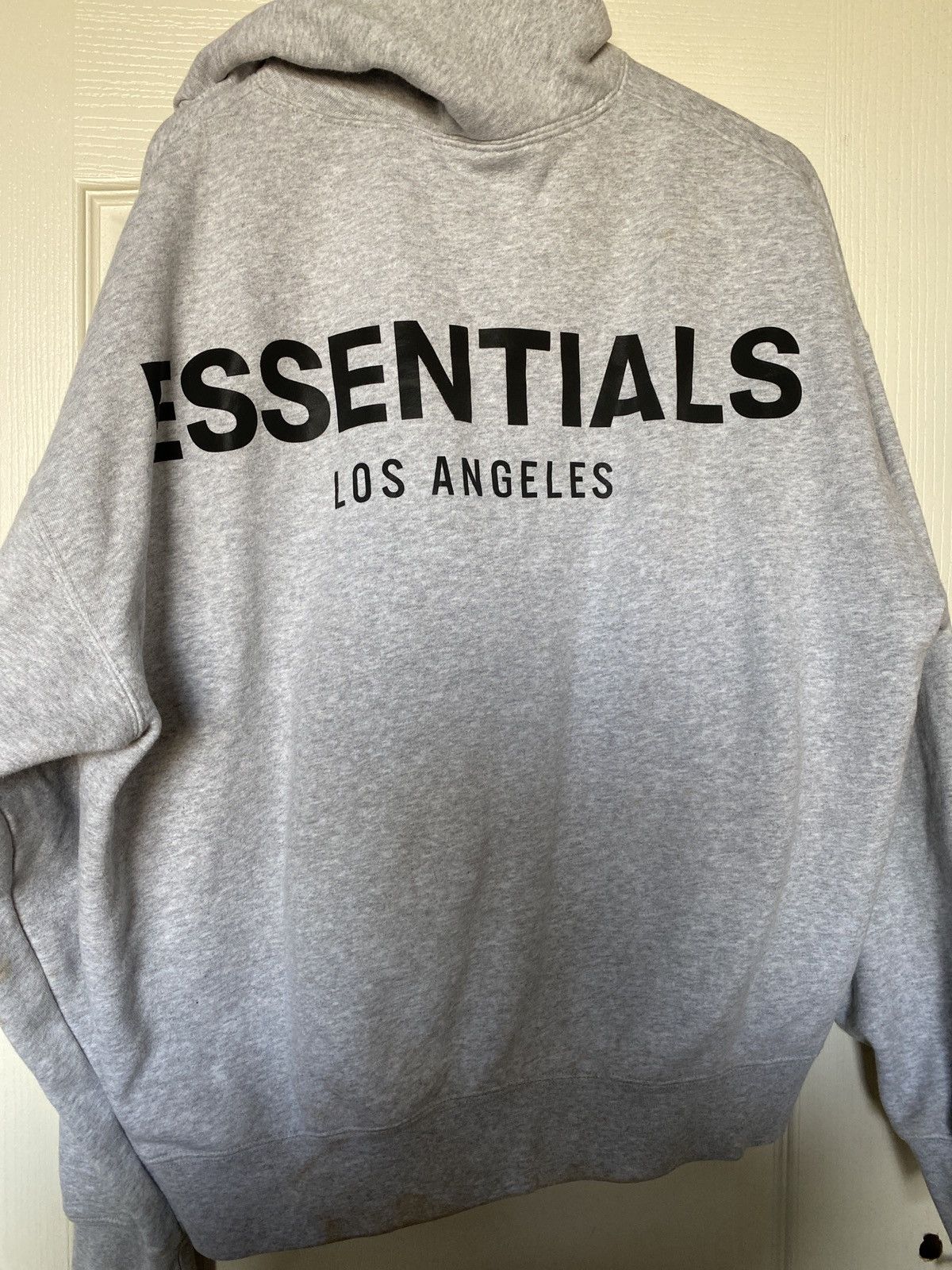 Essentials Fear Of God Los Angeles Hoodie | Grailed