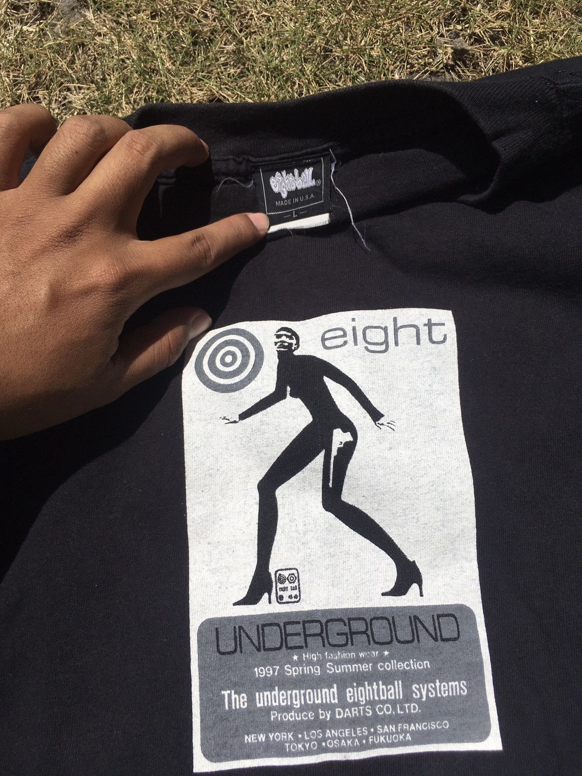 Vintage RARE vintage 90s Eightball skateboarding summer collection Size US L / EU 52-54 / 3 - 2 Thumbnail