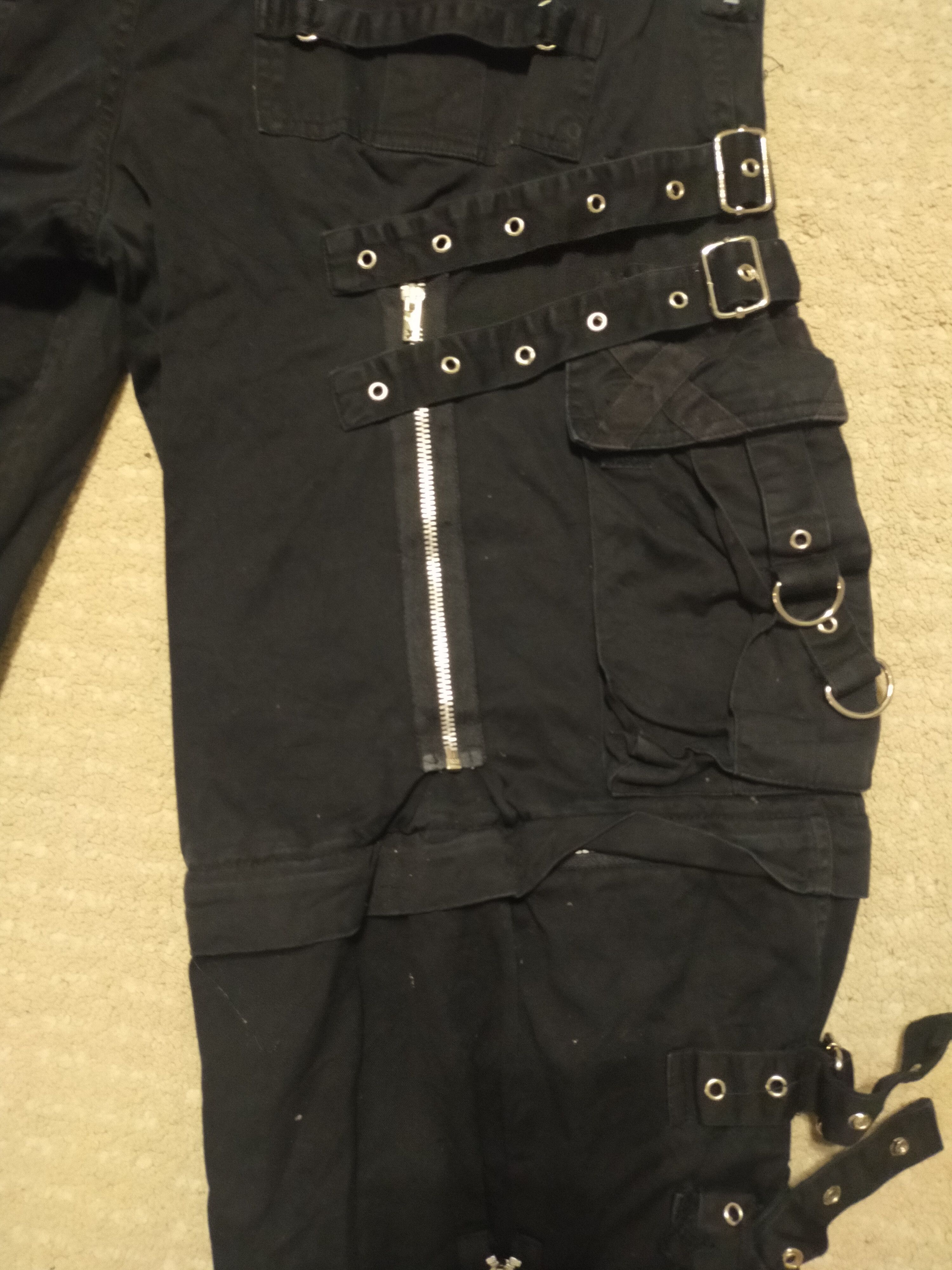 Seditionaries × Tripp NYC Bondage Seditionries Tactical MultiCargo 2 in 1/Short Pantt Size US 33 - 10 Thumbnail