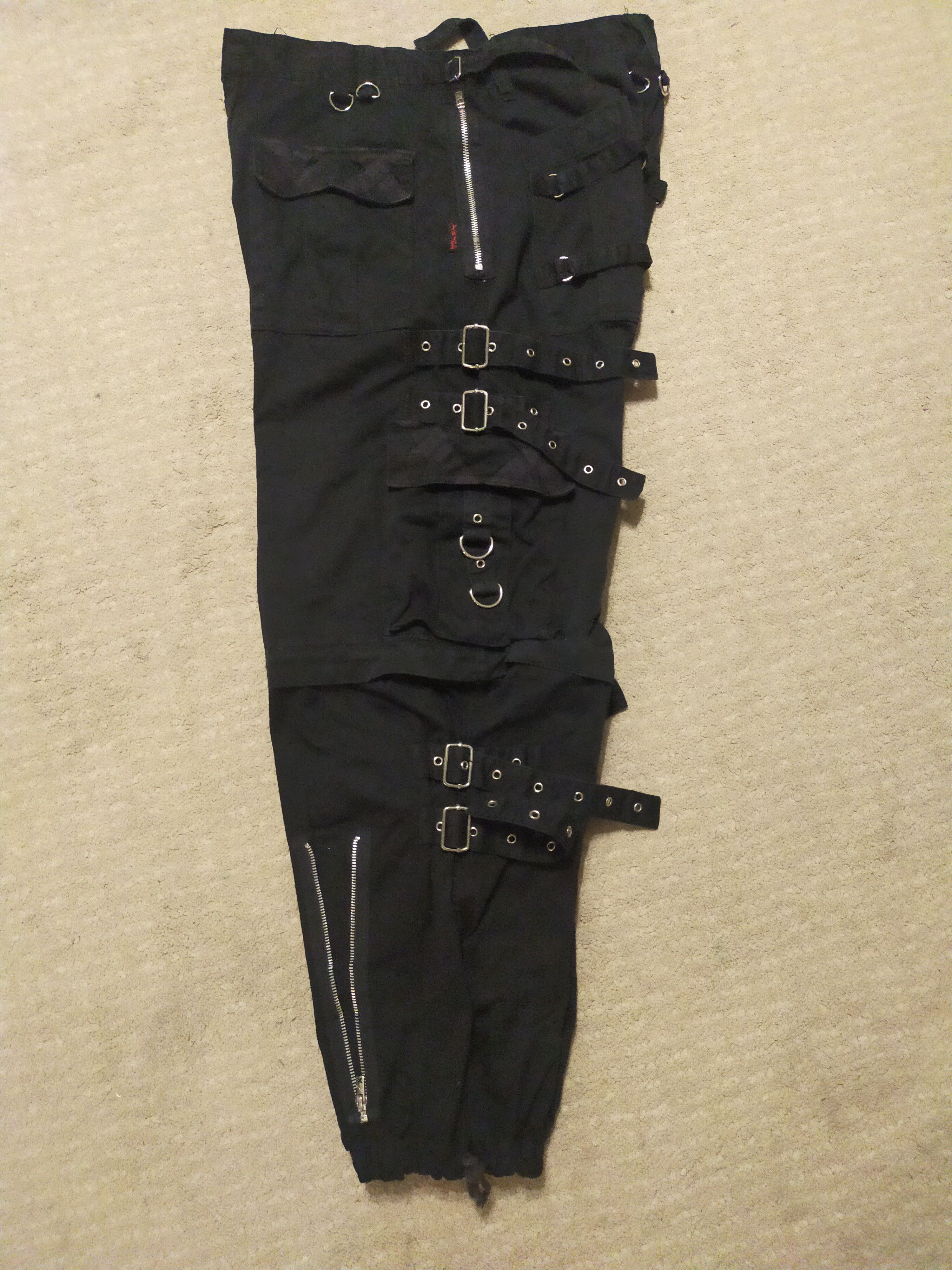 Seditionaries × Tripp NYC Bondage Seditionries Tactical MultiCargo 2 in 1/Short Pantt Size US 33 - 11 Thumbnail