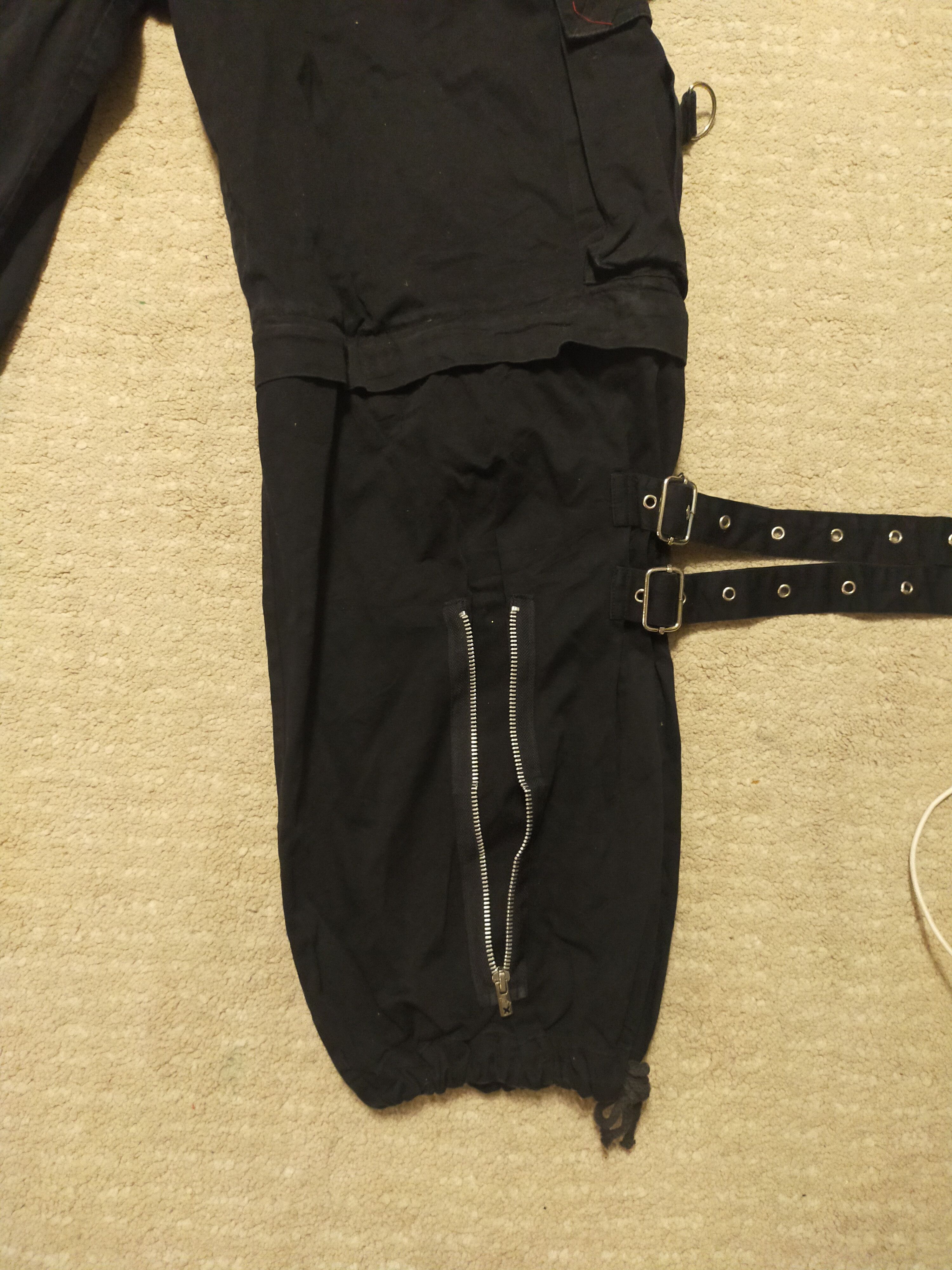 Seditionaries × Tripp NYC Bondage Seditionries Tactical MultiCargo 2 in 1/Short Pantt Size US 33 - 6 Thumbnail
