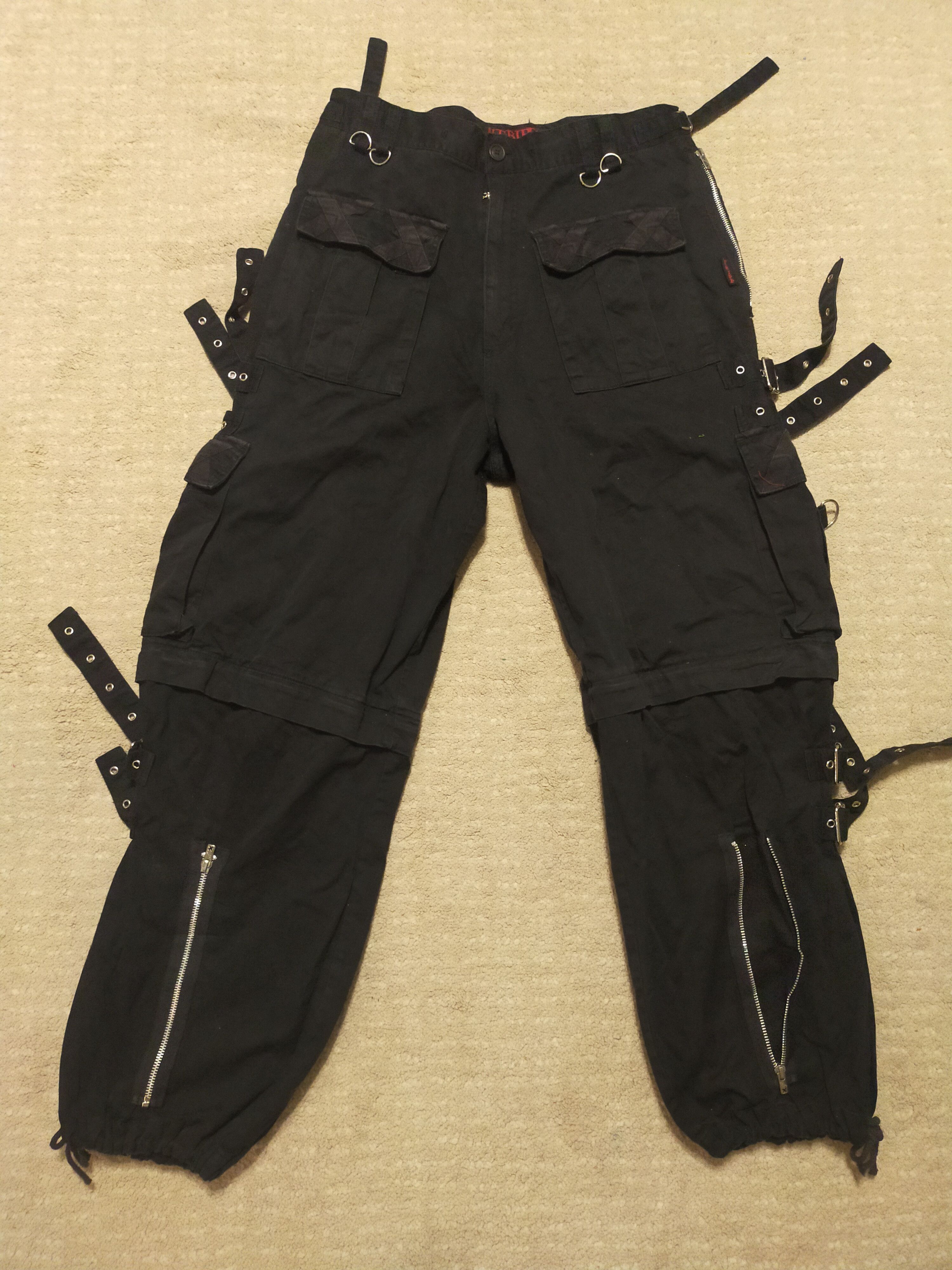 Seditionaries × Tripp NYC Bondage Seditionries Tactical MultiCargo 2 in 1/Short Pantt Size US 33 - 1 Thumbnail