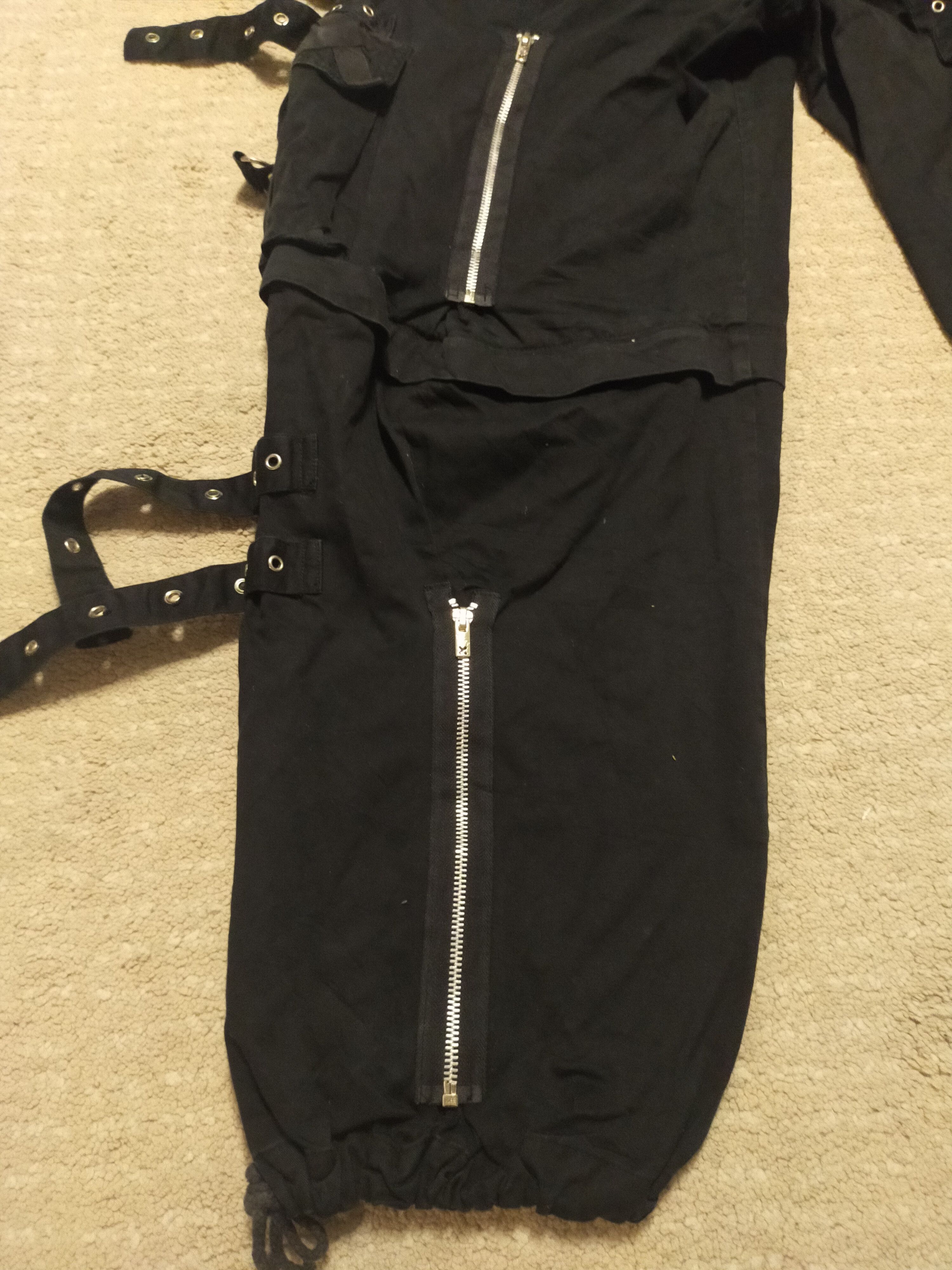 Seditionaries × Tripp NYC Bondage Seditionries Tactical MultiCargo 2 in 1/Short Pantt Size US 33 - 16 Thumbnail